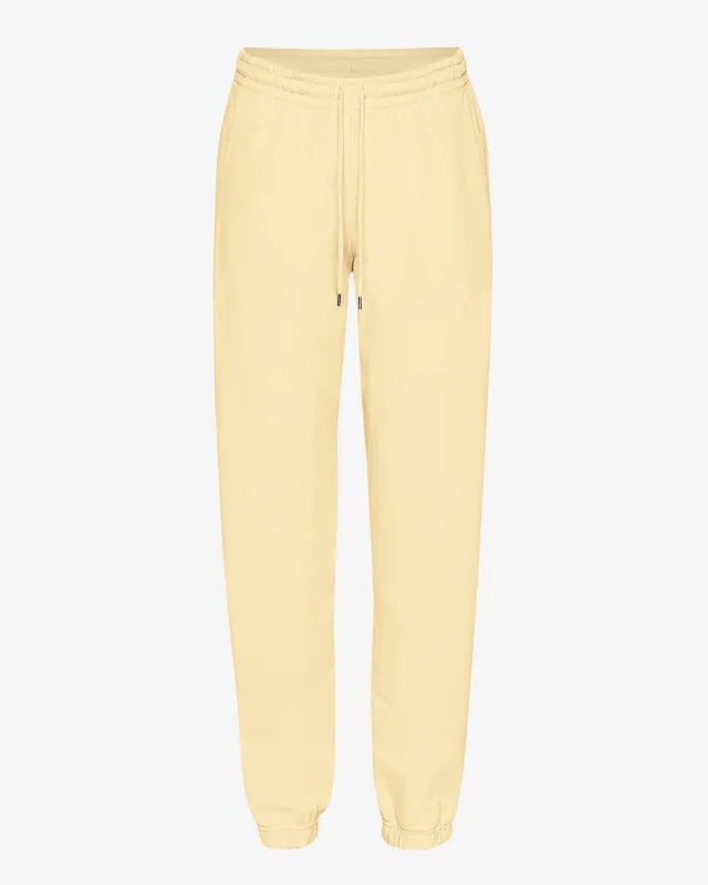 Organic Sweatpants - Soft Yellow sold by Colorful Standard