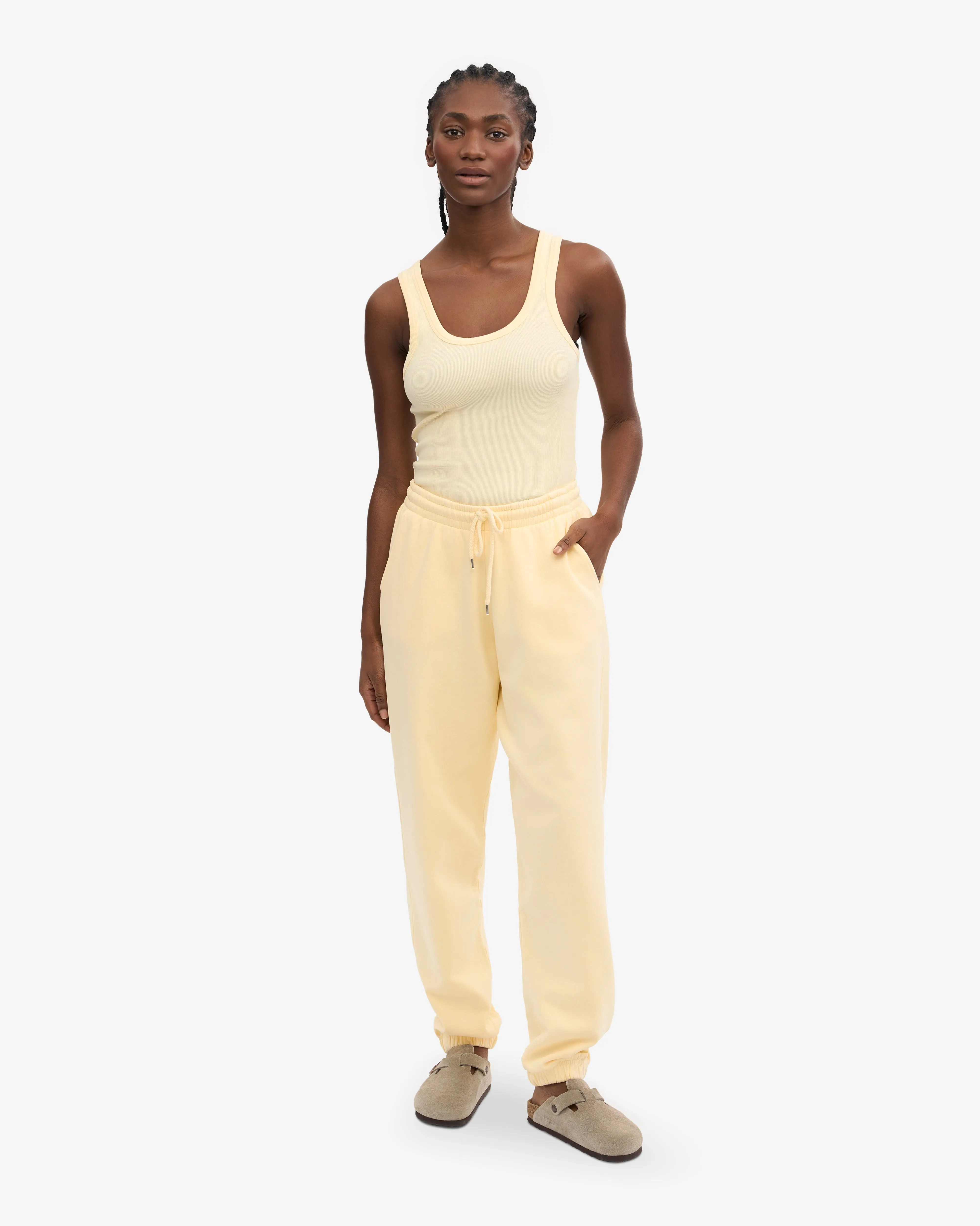 Organic Sweatpants - Soft Yellow sold by Colorful Standard product image thumbnail 2