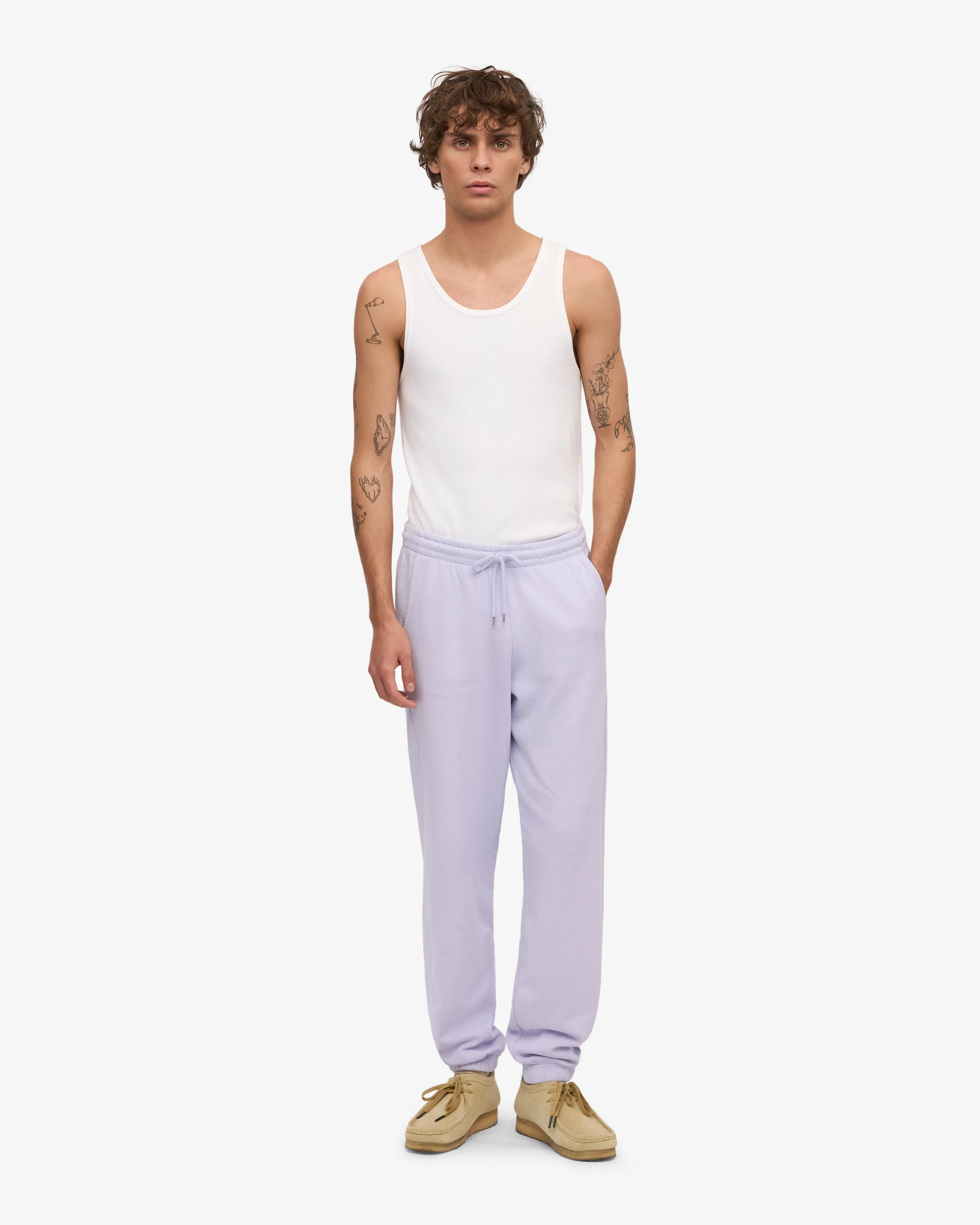 Organic Sweatpants - Soft Lavender sold by Colorful Standard product image thumbnail 2
