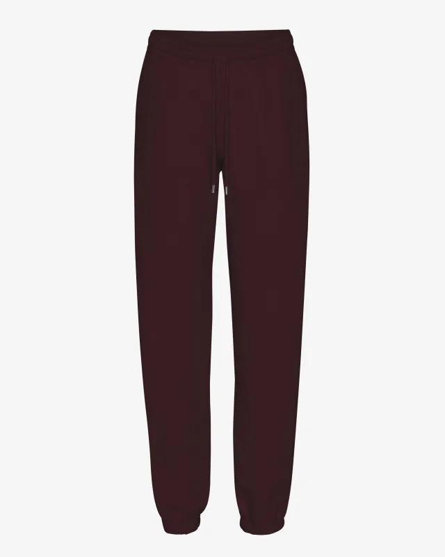 Organic Sweatpants - Oxblood Red sold by Colorful Standard