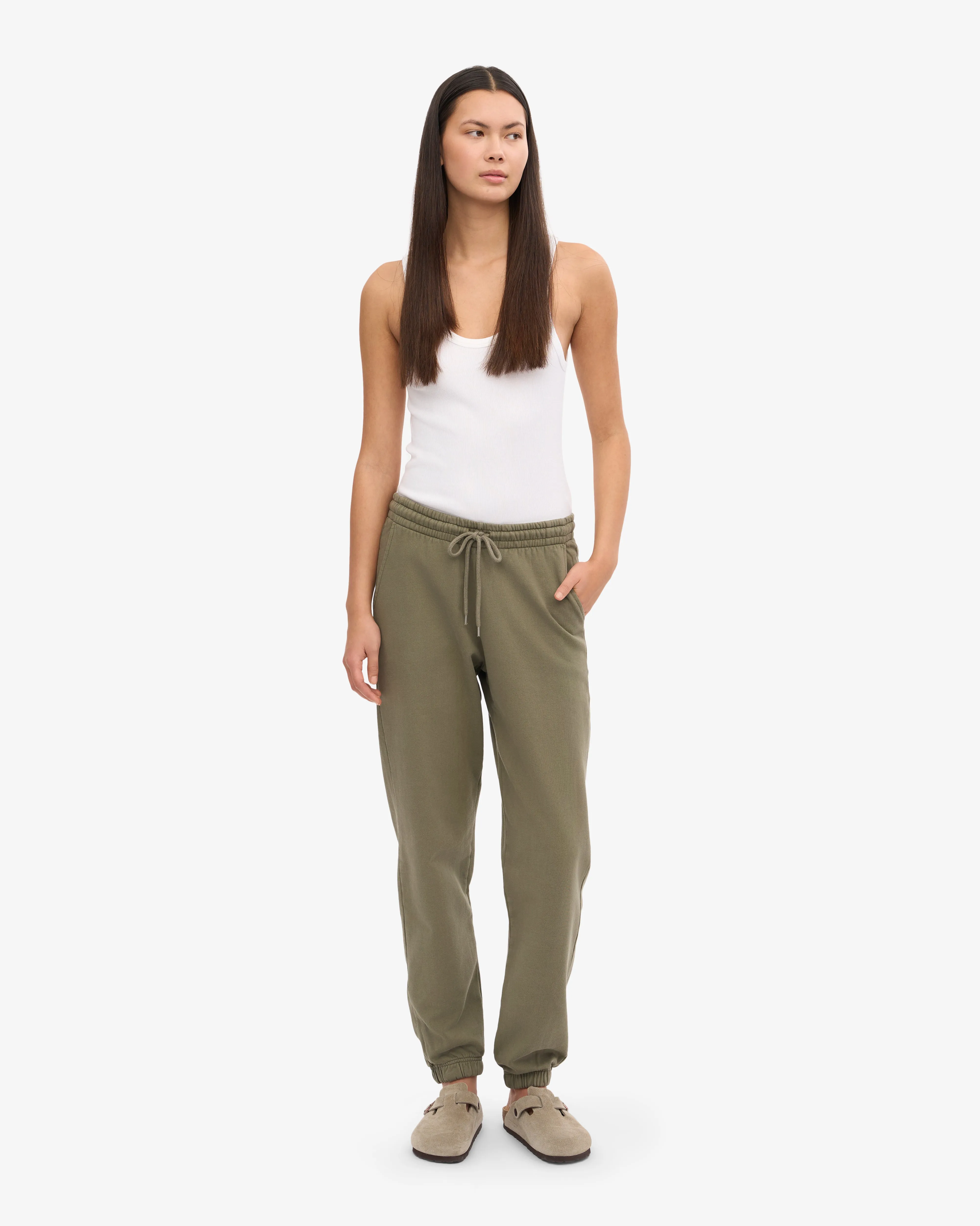Organic Sweatpants - Dusty Olive sold by Colorful Standard product image thumbnail 2