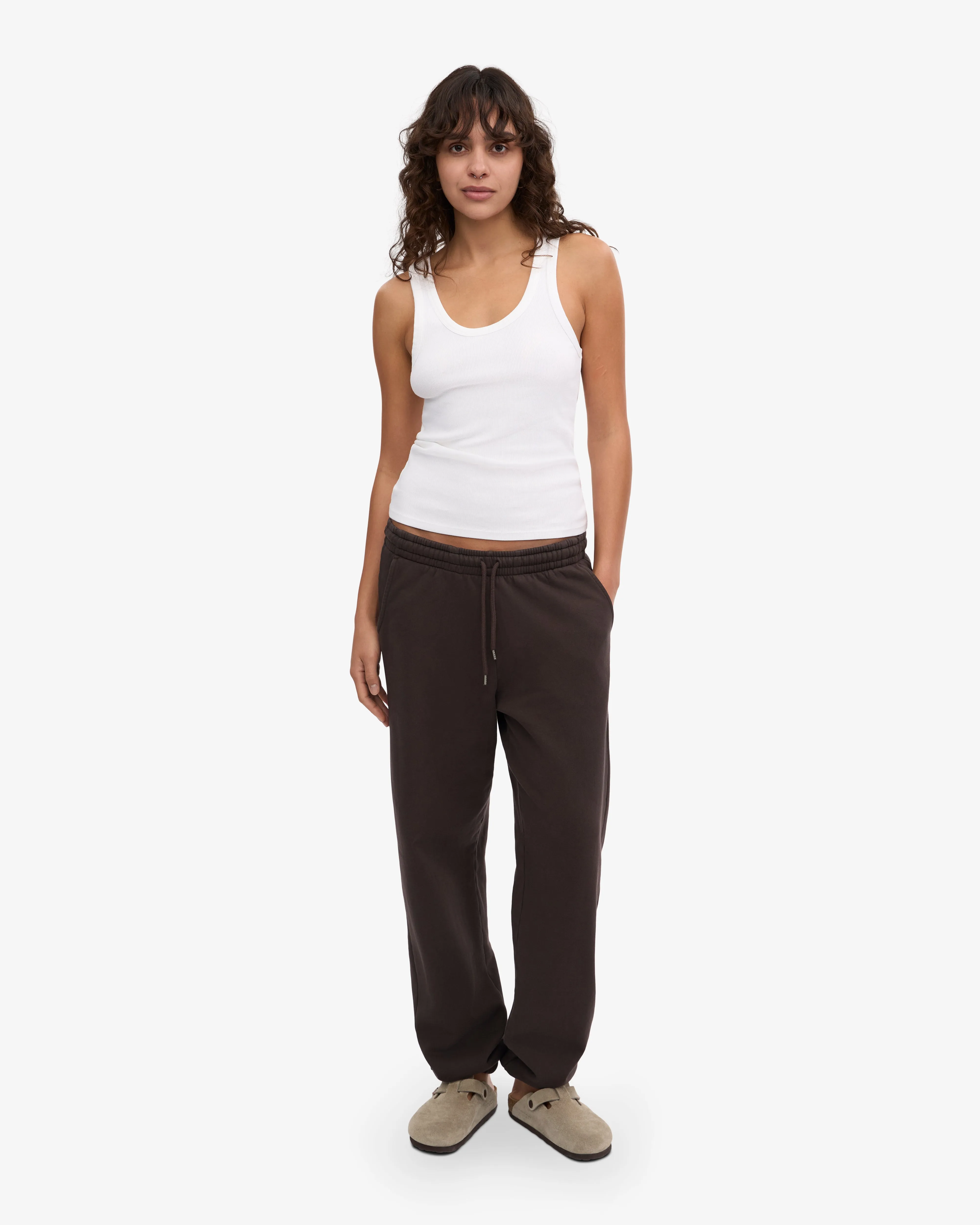 Organic Sweatpants - Coffee Brown sold by Colorful Standard product image thumbnail 2