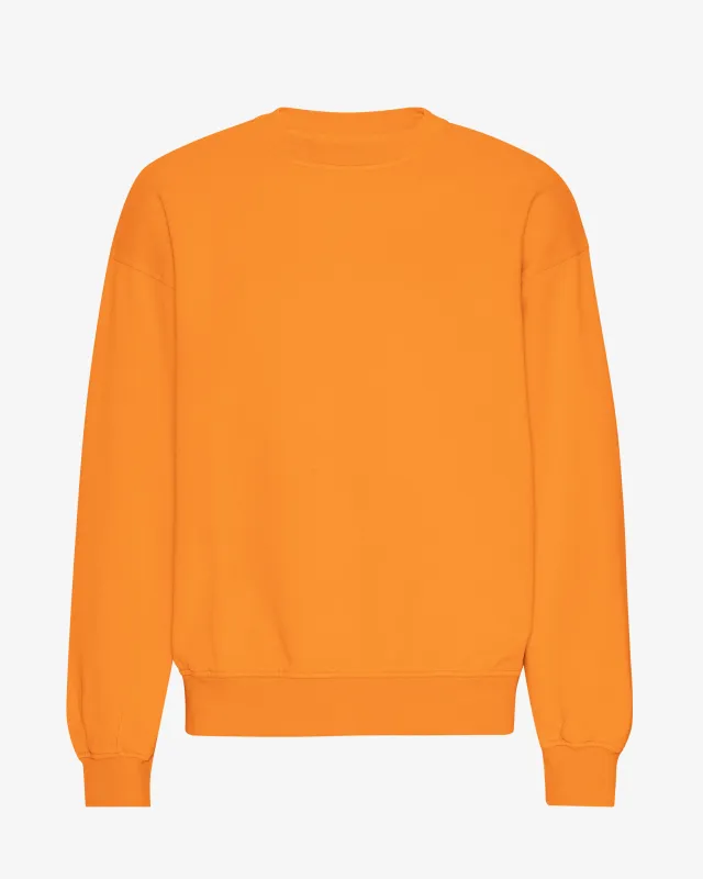 Organic Oversized Crew - Sunny Orange sold by Colorful Standard