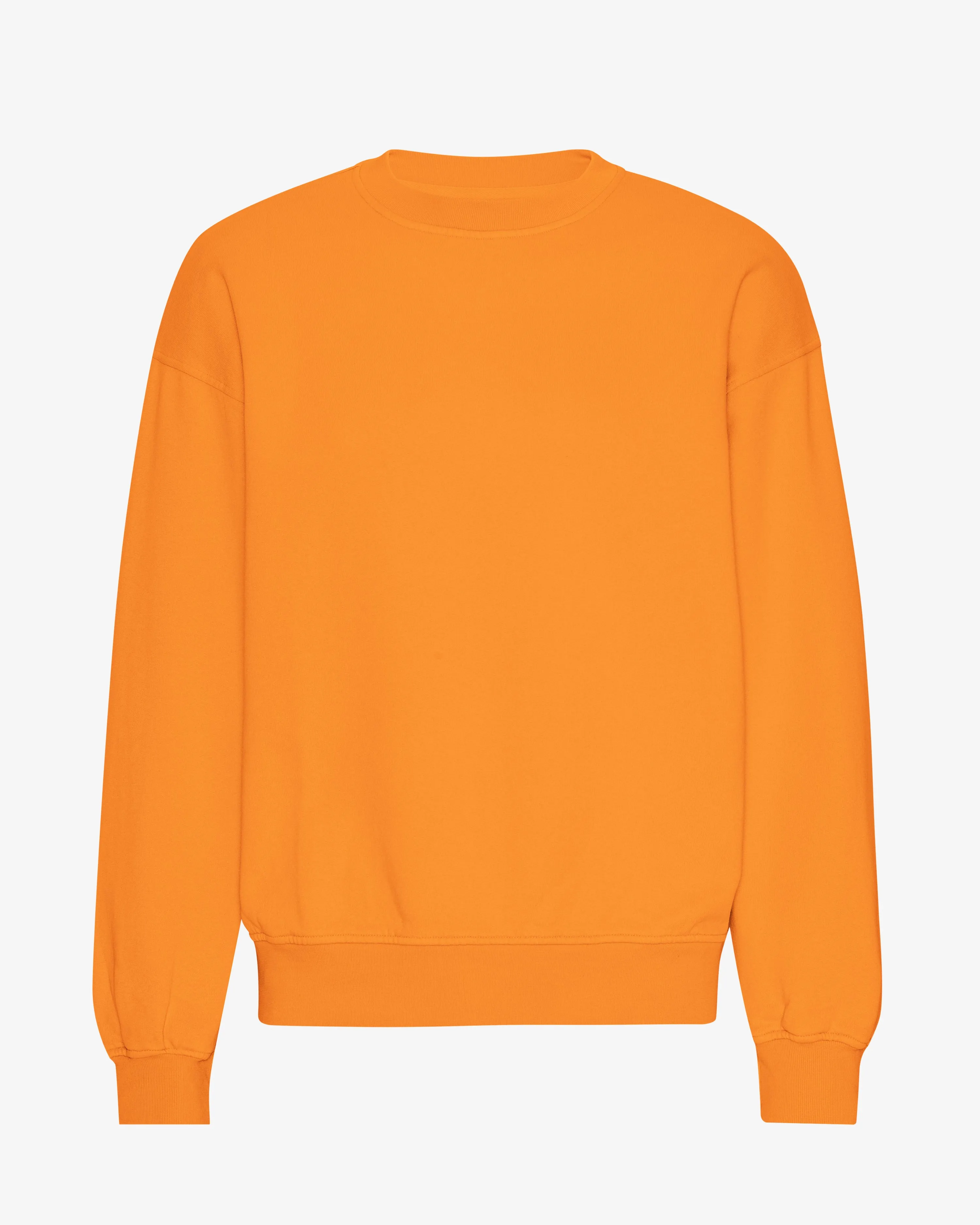 Organic Oversized Crew - Sunny Orange sold by Colorful Standard