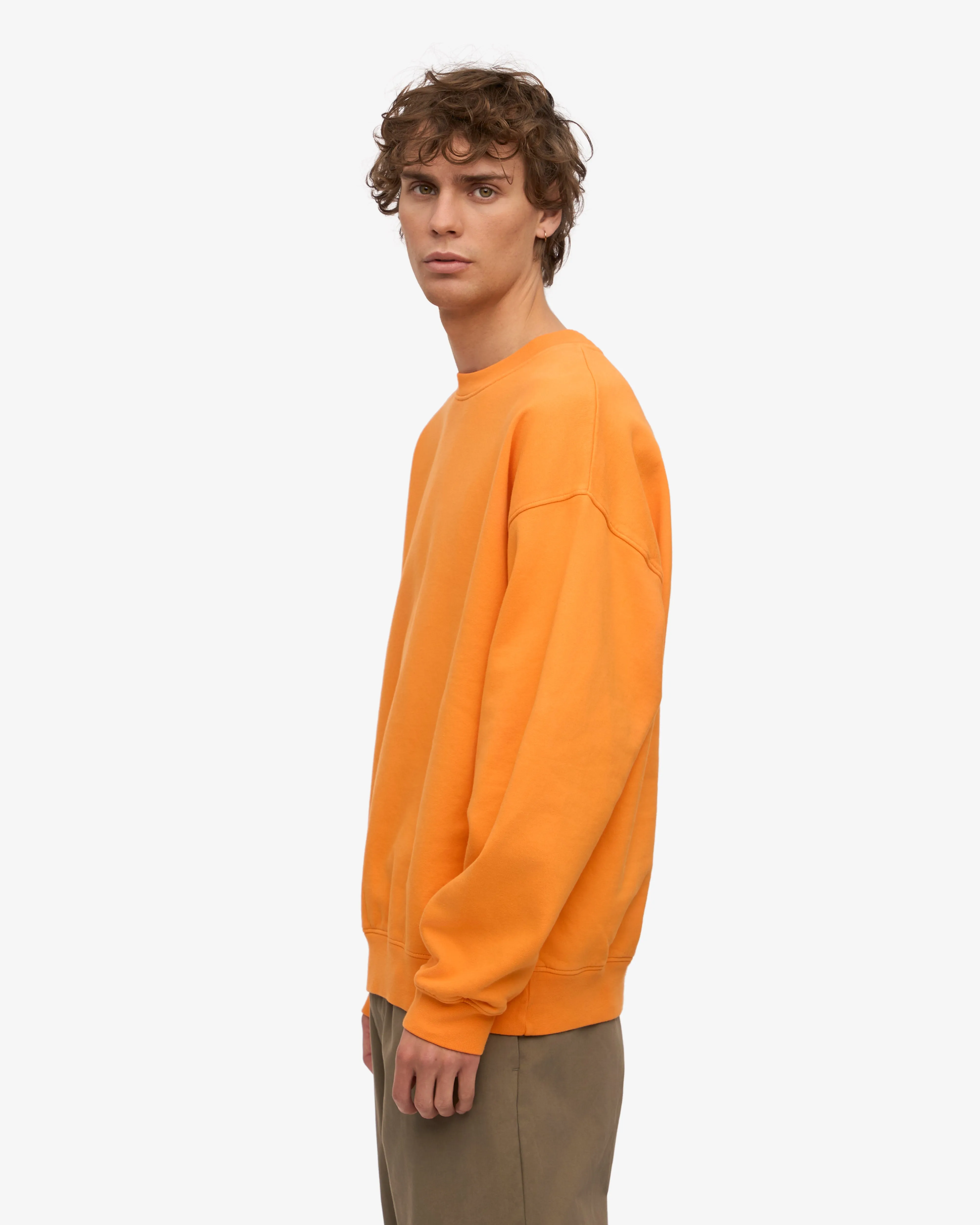 Organic Oversized Crew - Sunny Orange sold by Colorful Standard product image thumbnail 3