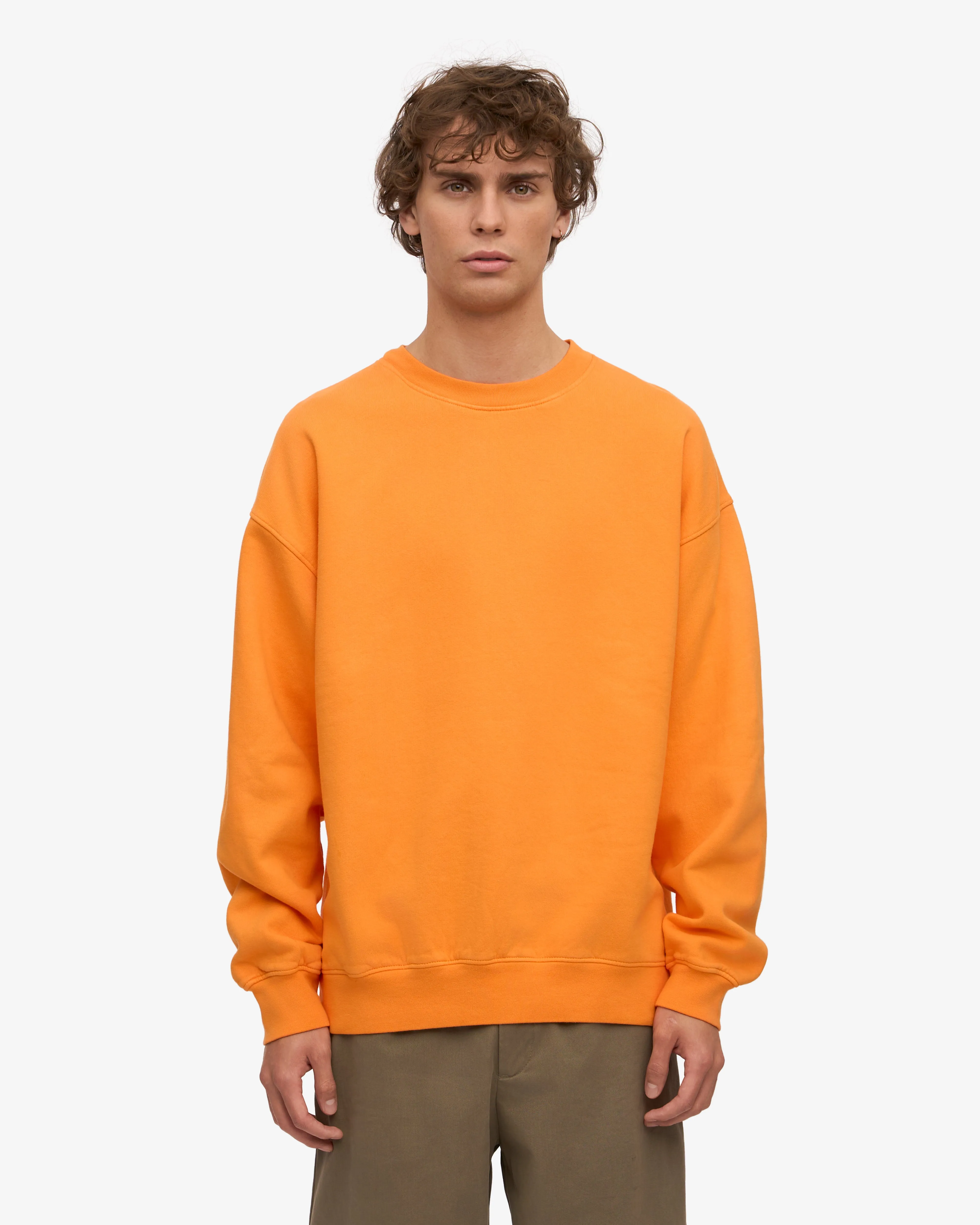Organic Oversized Crew - Sunny Orange sold by Colorful Standard product image thumbnail 2