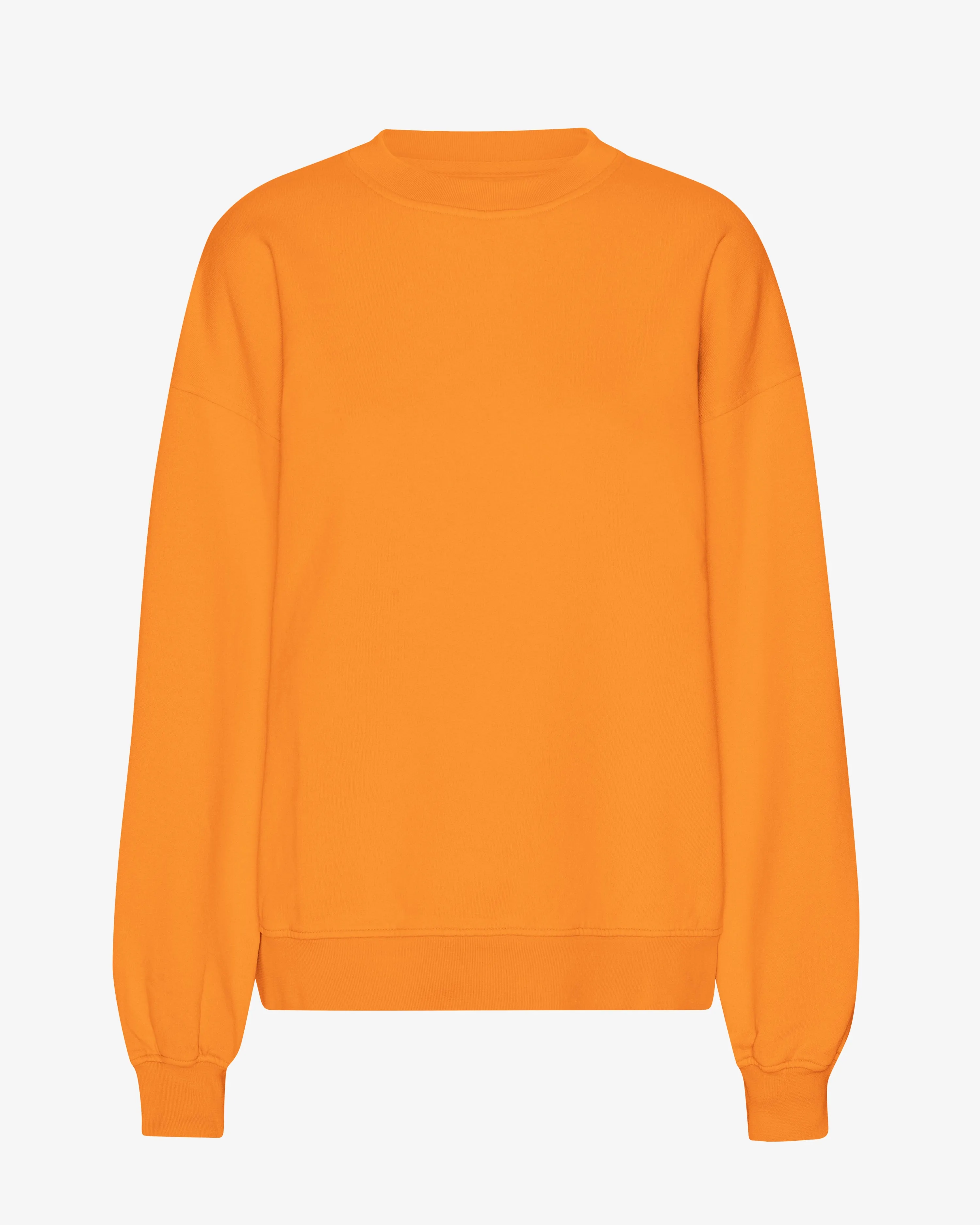 Organic Oversized Crew - Sunny Orange sold by Colorful Standard
