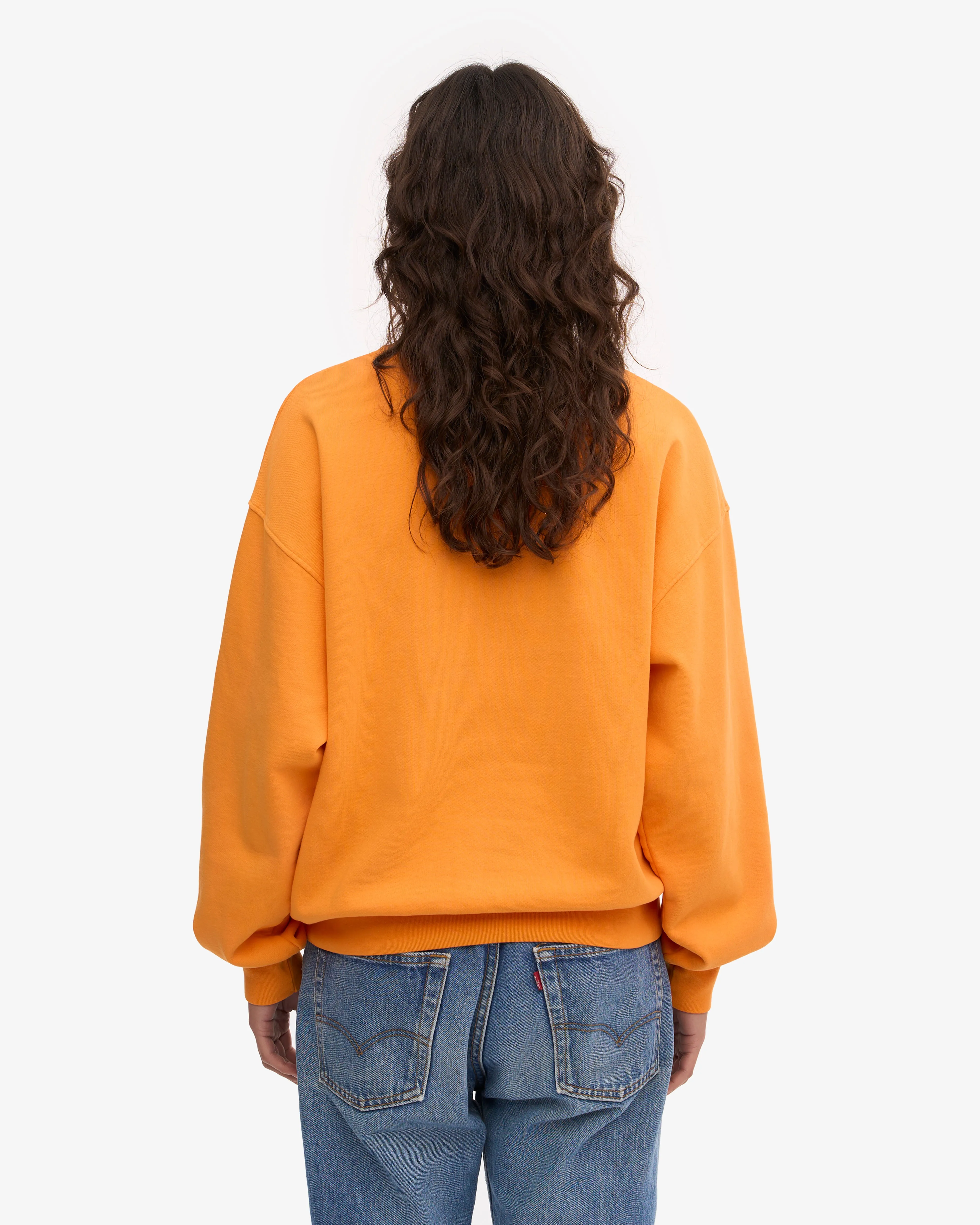 Organic Oversized Crew - Sunny Orange sold by Colorful Standard product image thumbnail 4