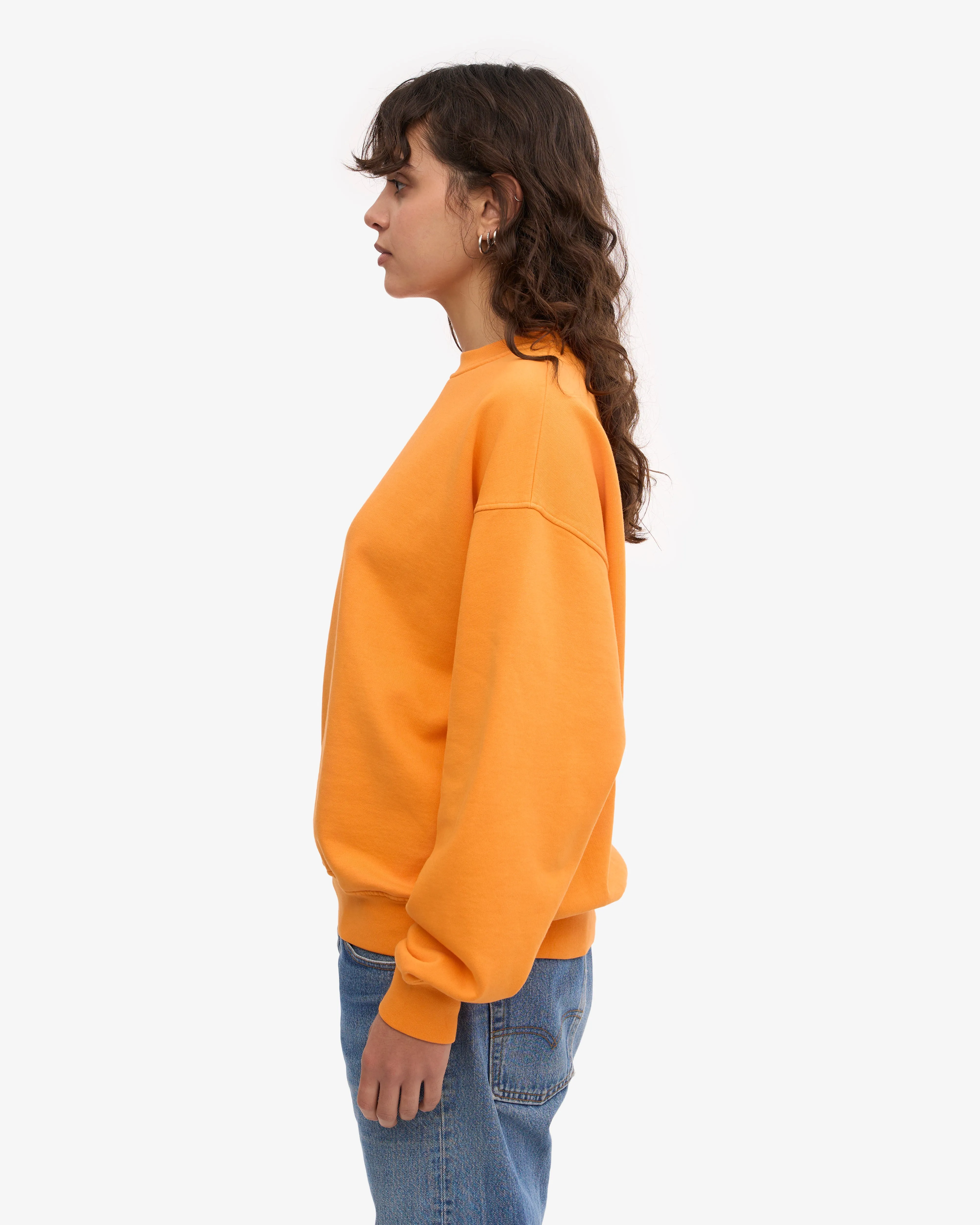 Organic Oversized Crew - Sunny Orange sold by Colorful Standard product image thumbnail 3