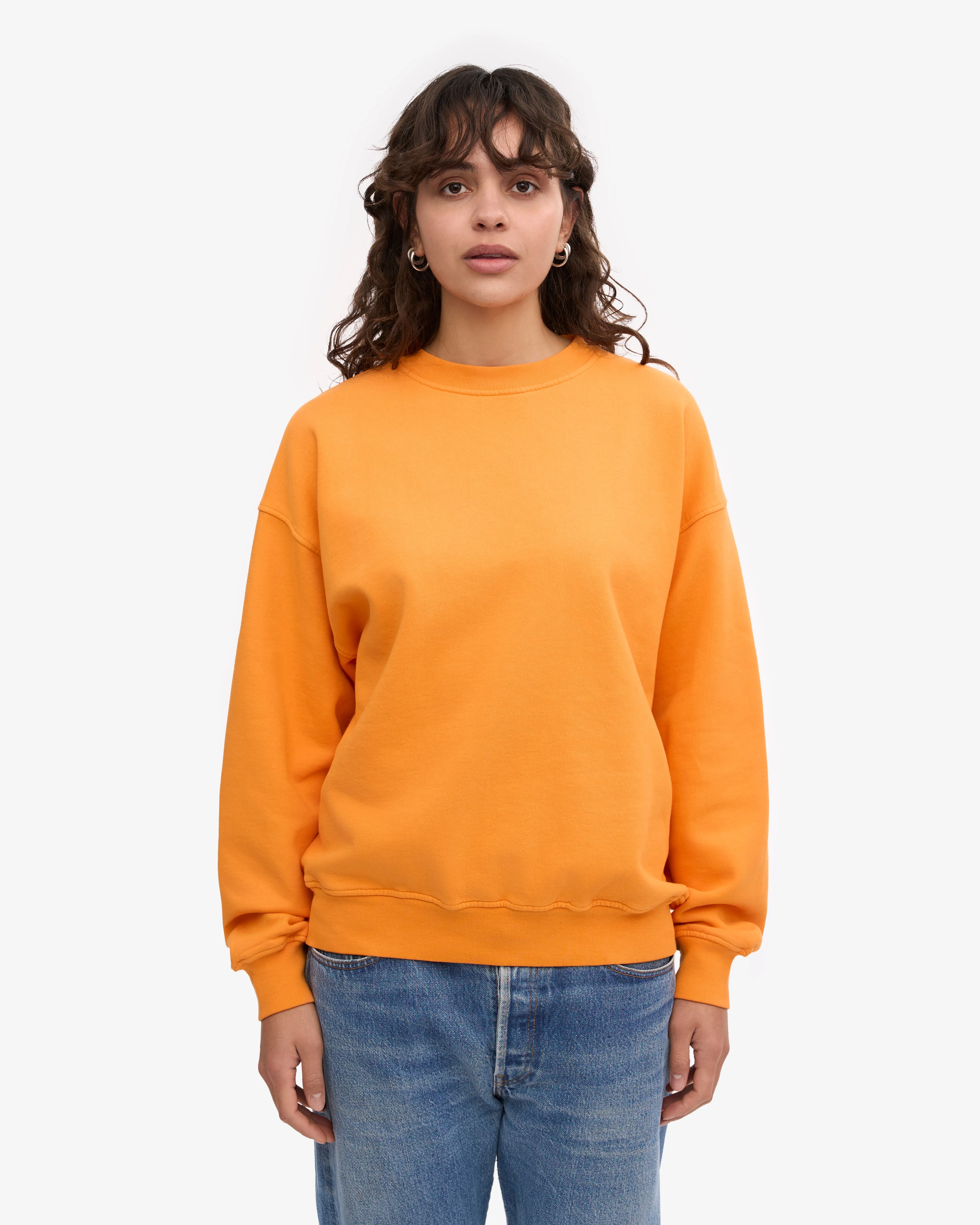 Organic Oversized Crew - Sunny Orange sold by Colorful Standard product image thumbnail 2