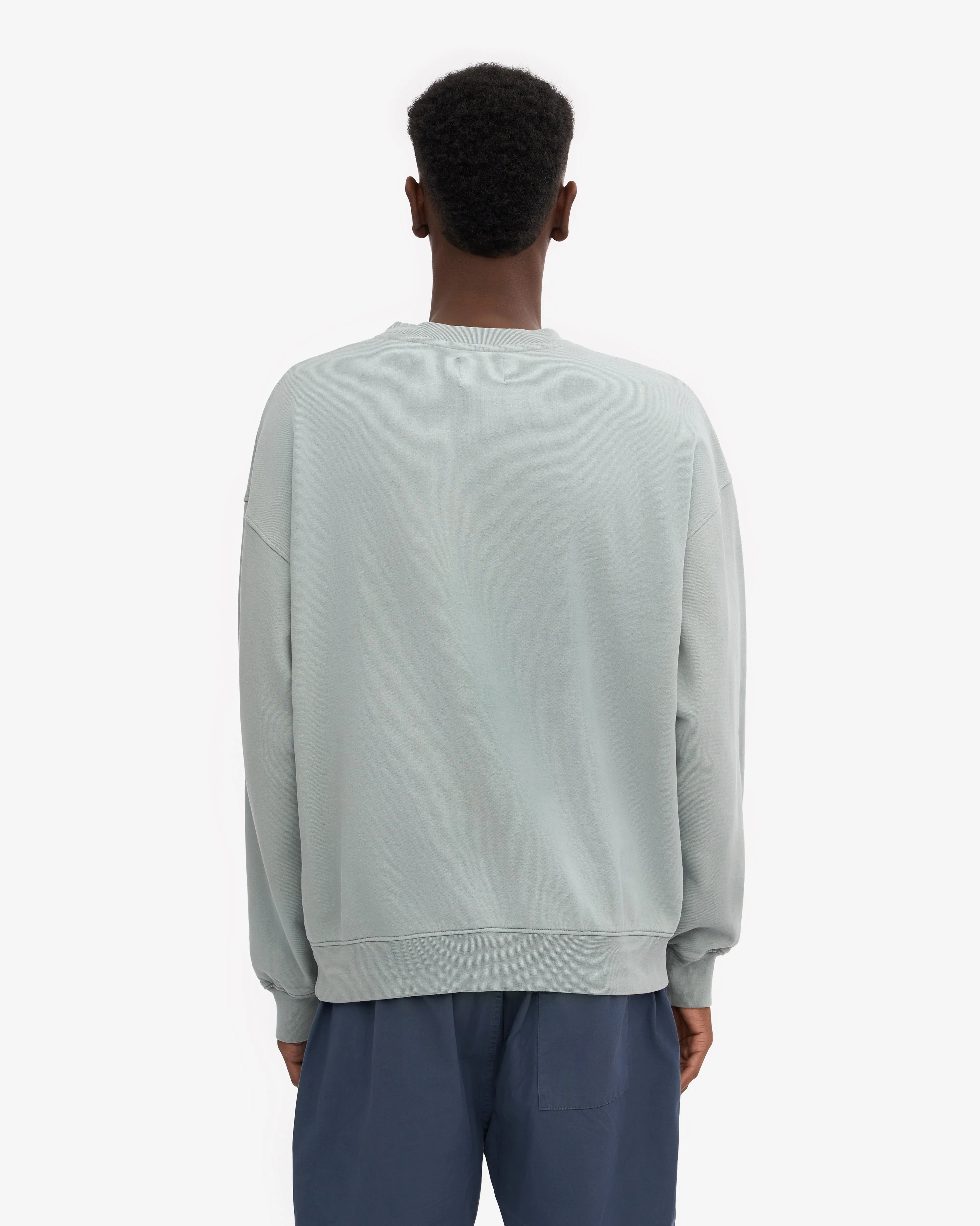 Organic Oversized Crew - Steel Blue sold by Colorful Standard product image thumbnail 4