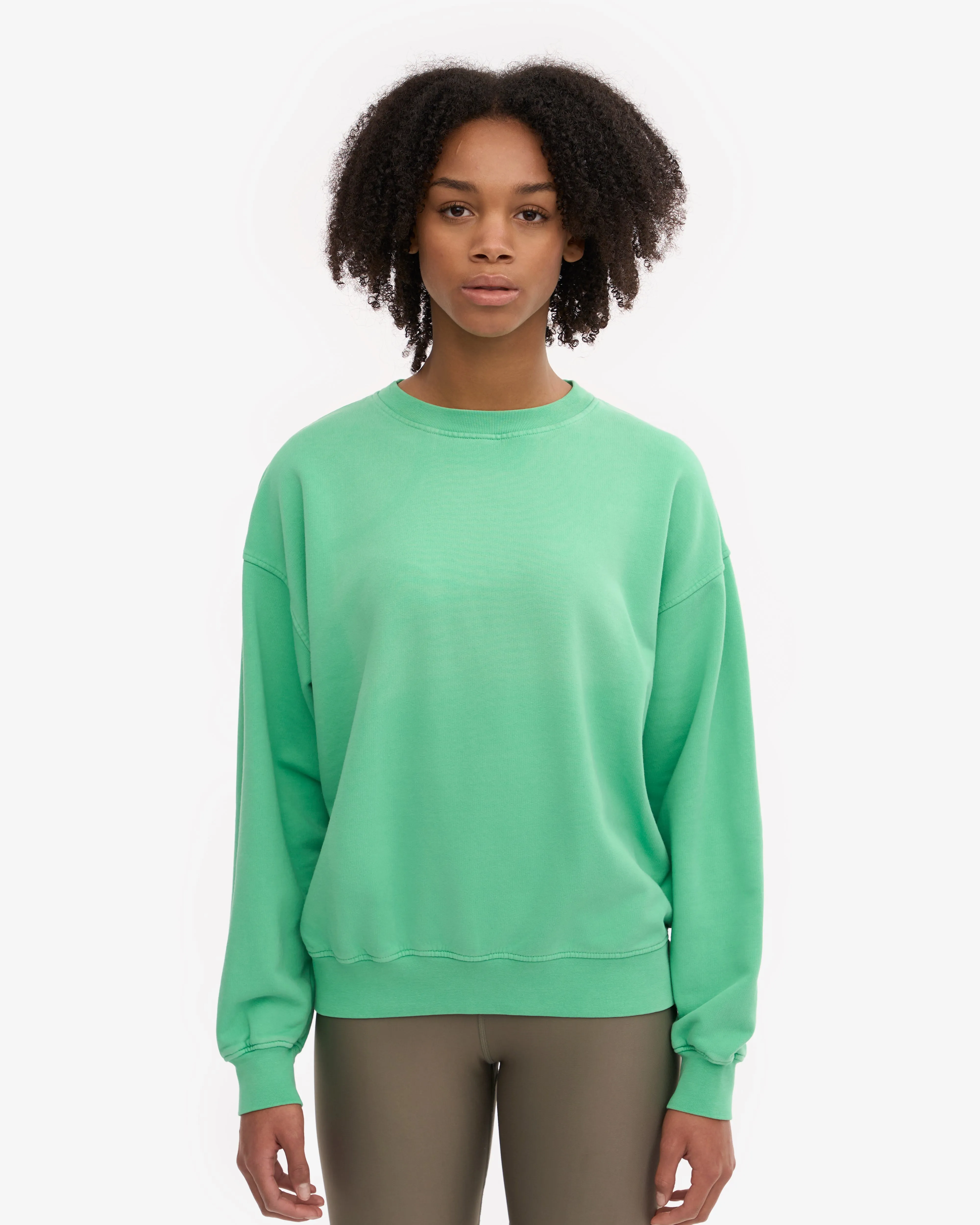 Organic Oversized Crew - Spring Green sold by Colorful Standard product image thumbnail 2