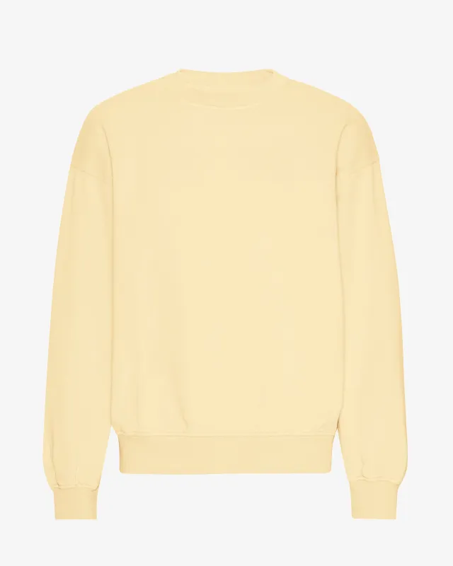 Organic Oversized Crew - Soft Yellow sold by Colorful Standard