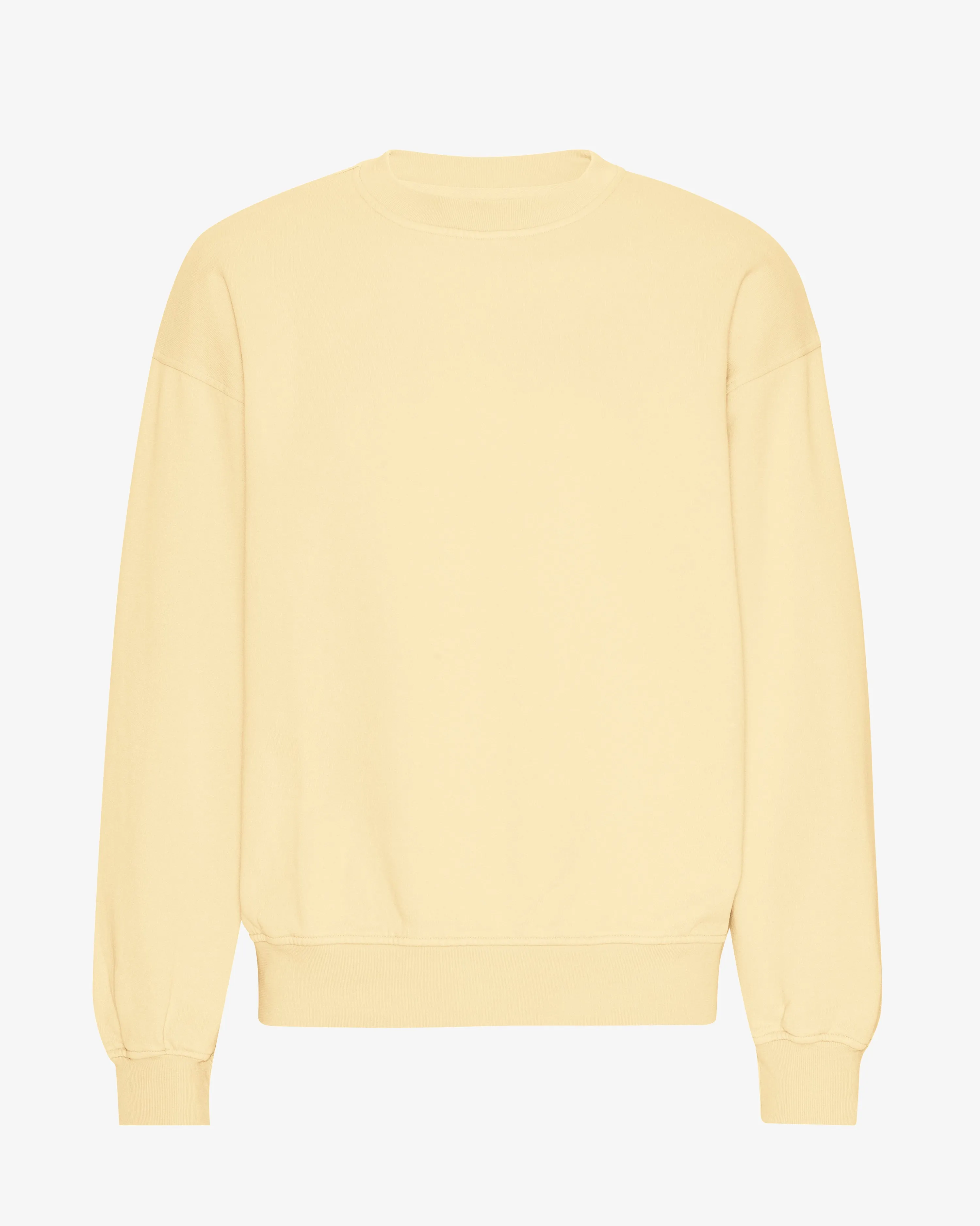 Organic Oversized Crew - Soft Yellow sold by Colorful Standard
