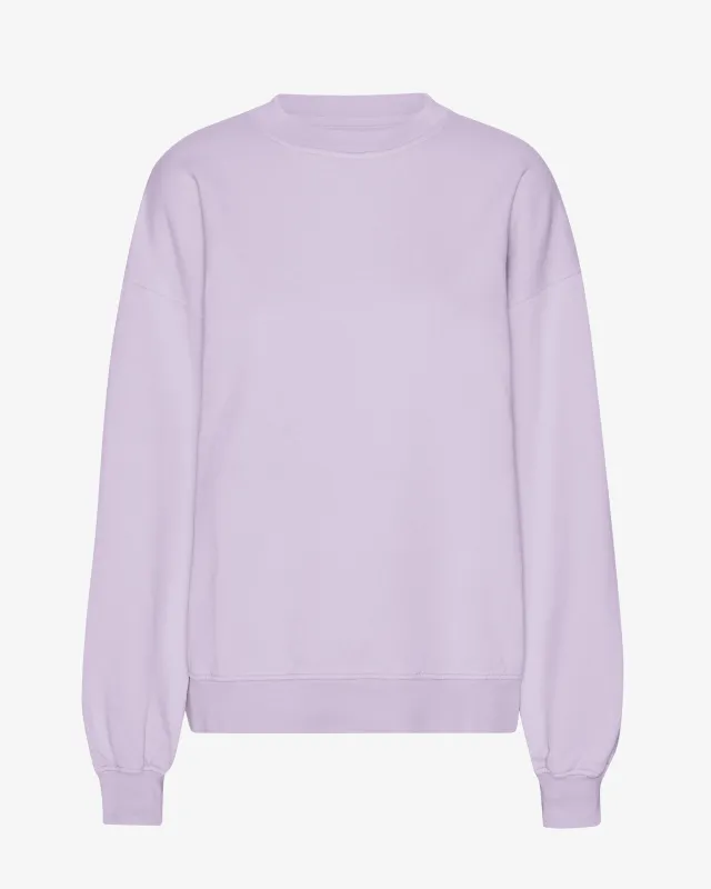 Organic Oversized Crew - Soft Lavender sold by Colorful Standard