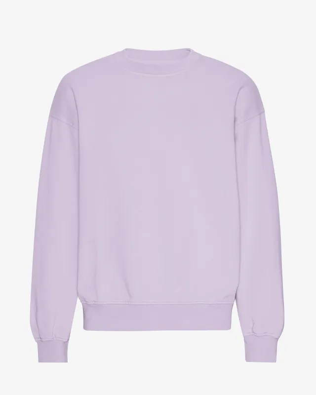 Organic Oversized Crew - Soft Lavender sold by Colorful Standard