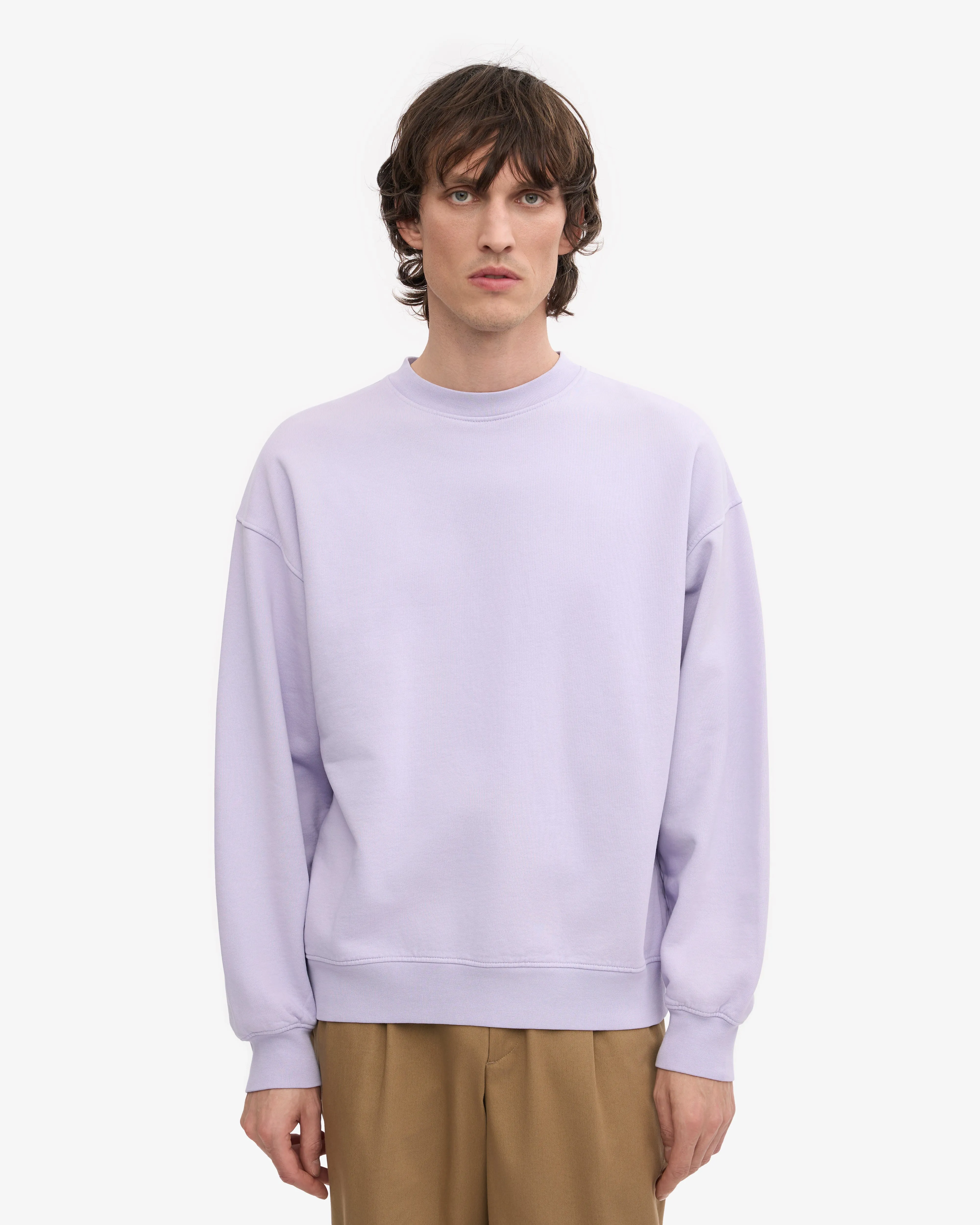 Organic Oversized Crew - Soft Lavender sold by Colorful Standard product image thumbnail 2