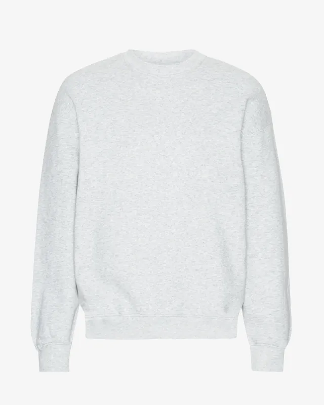 Organic Oversized Crew - Snow Melange sold by Colorful Standard