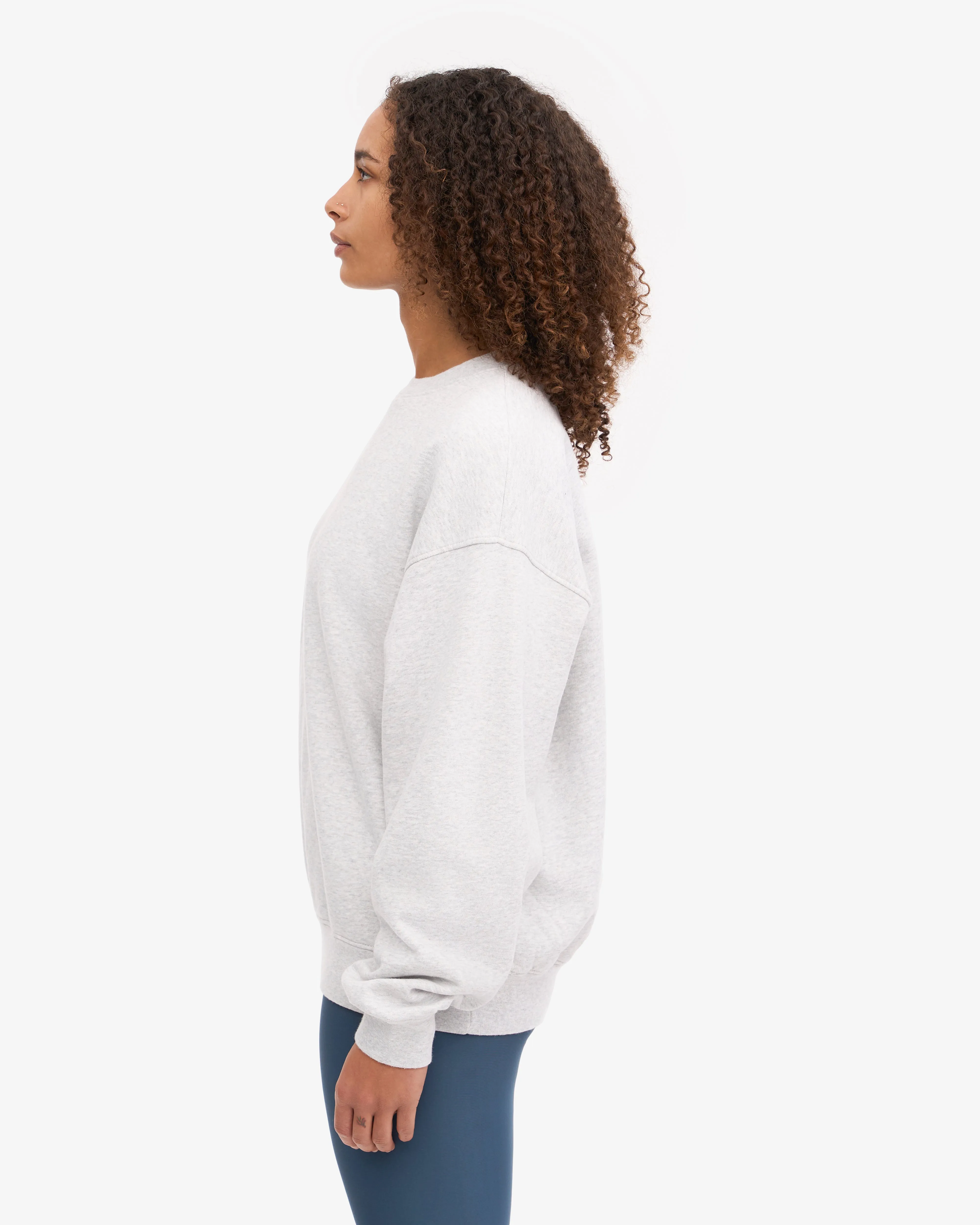 Organic Oversized Crew - Snow Melange sold by Colorful Standard product image thumbnail 3