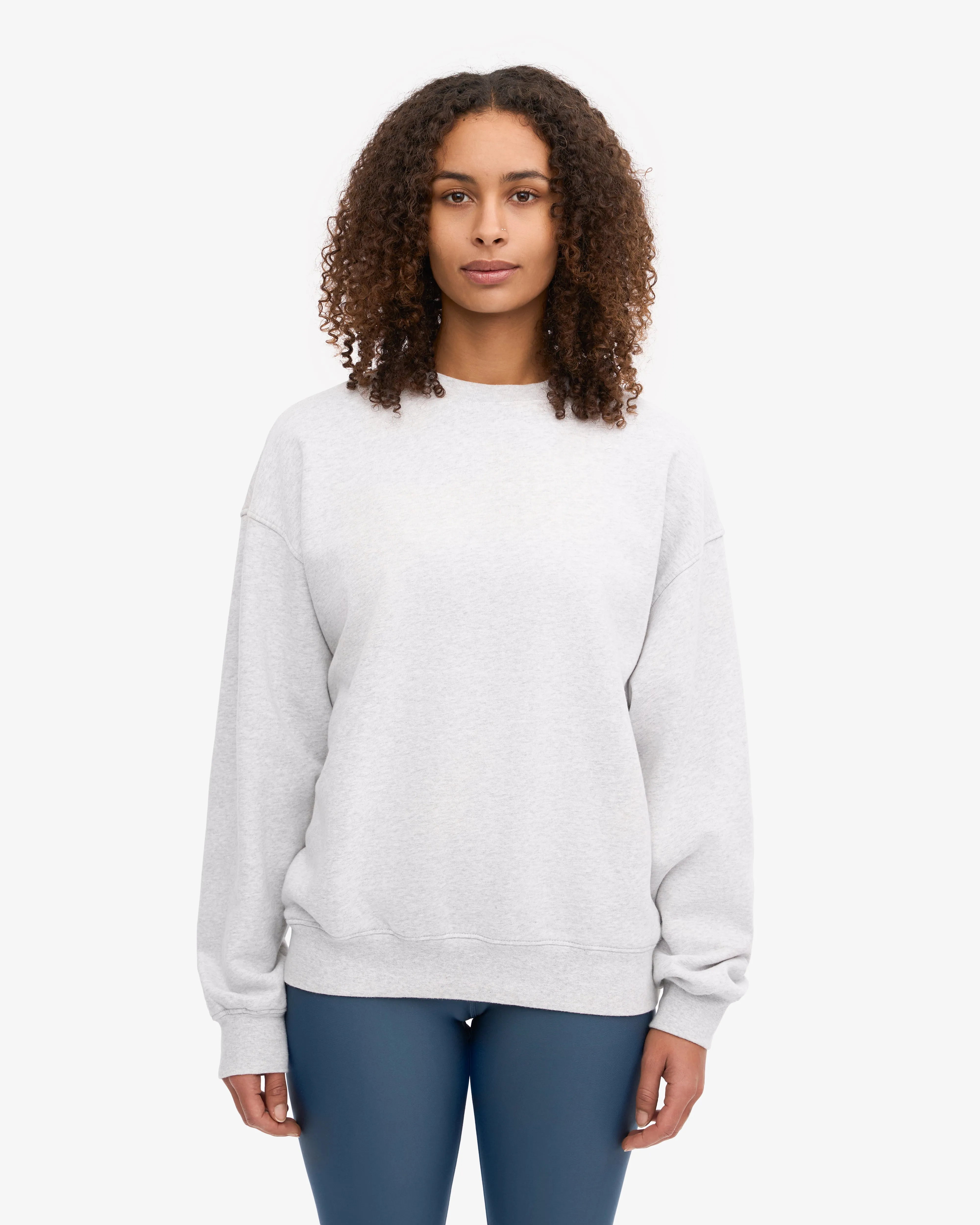Organic Oversized Crew - Snow Melange sold by Colorful Standard product image thumbnail 2