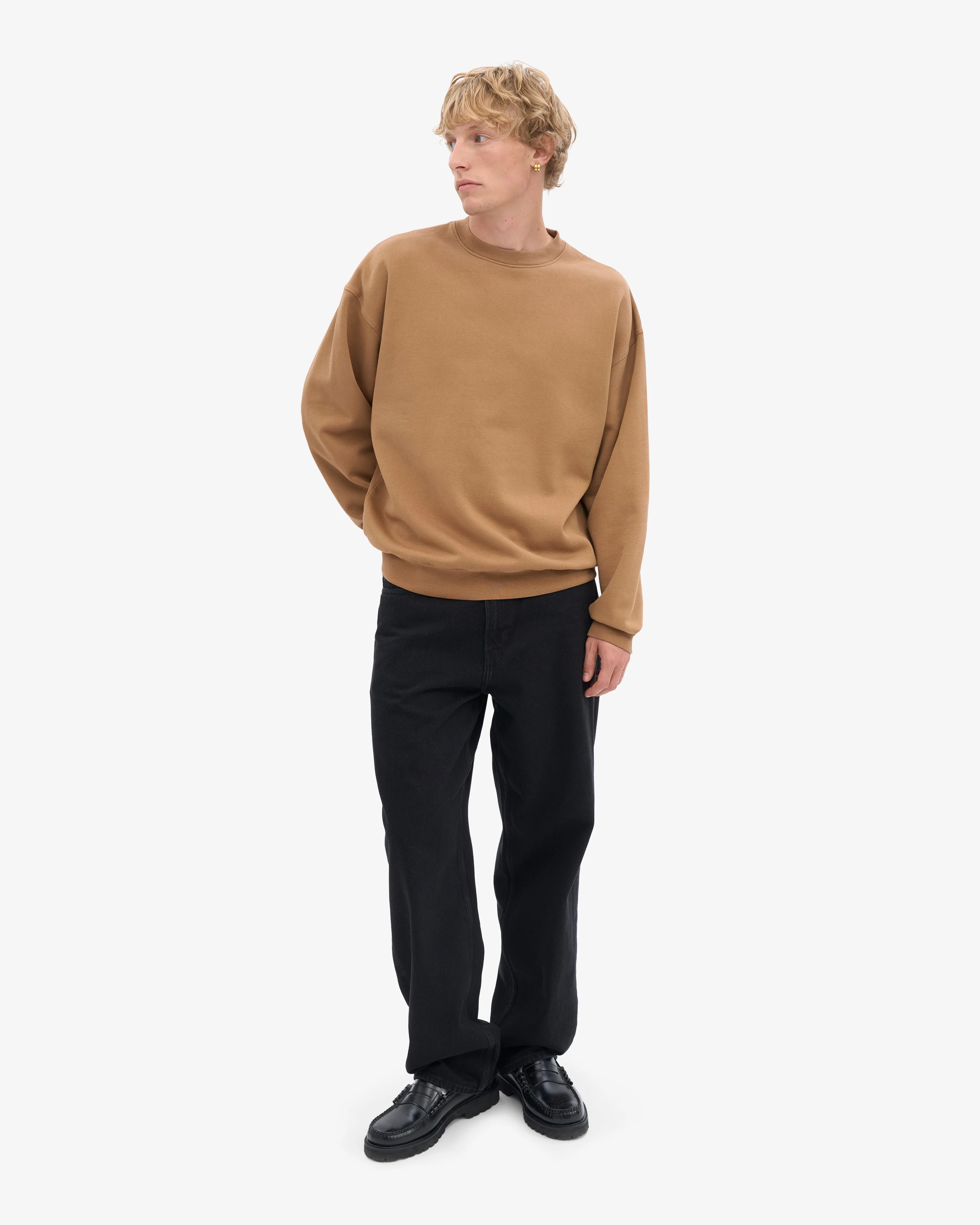 Organic Oversized Crew - Sahara Camel sold by Colorful Standard product image thumbnail 5