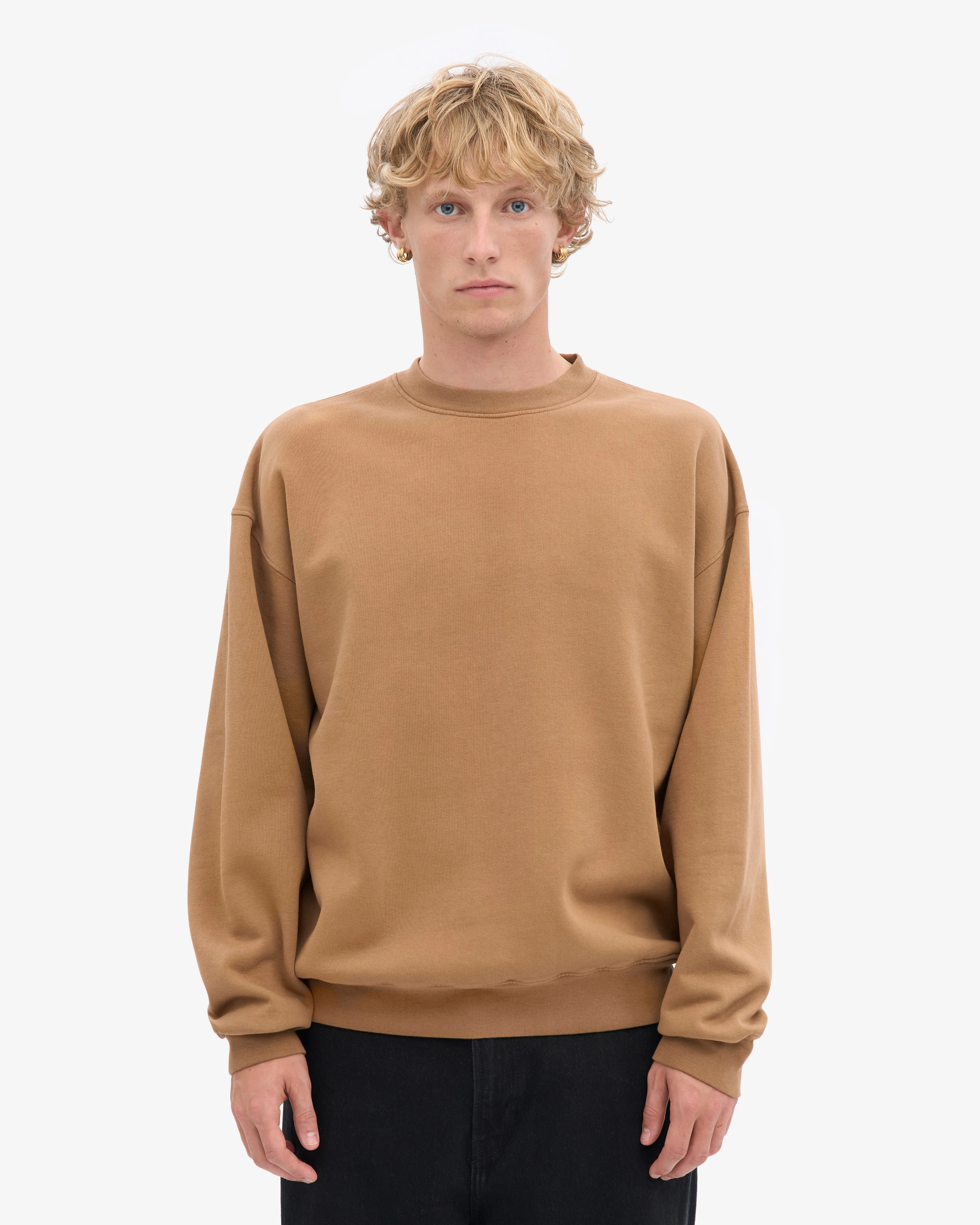 Organic Oversized Crew - Sahara Camel sold by Colorful Standard product image thumbnail 2