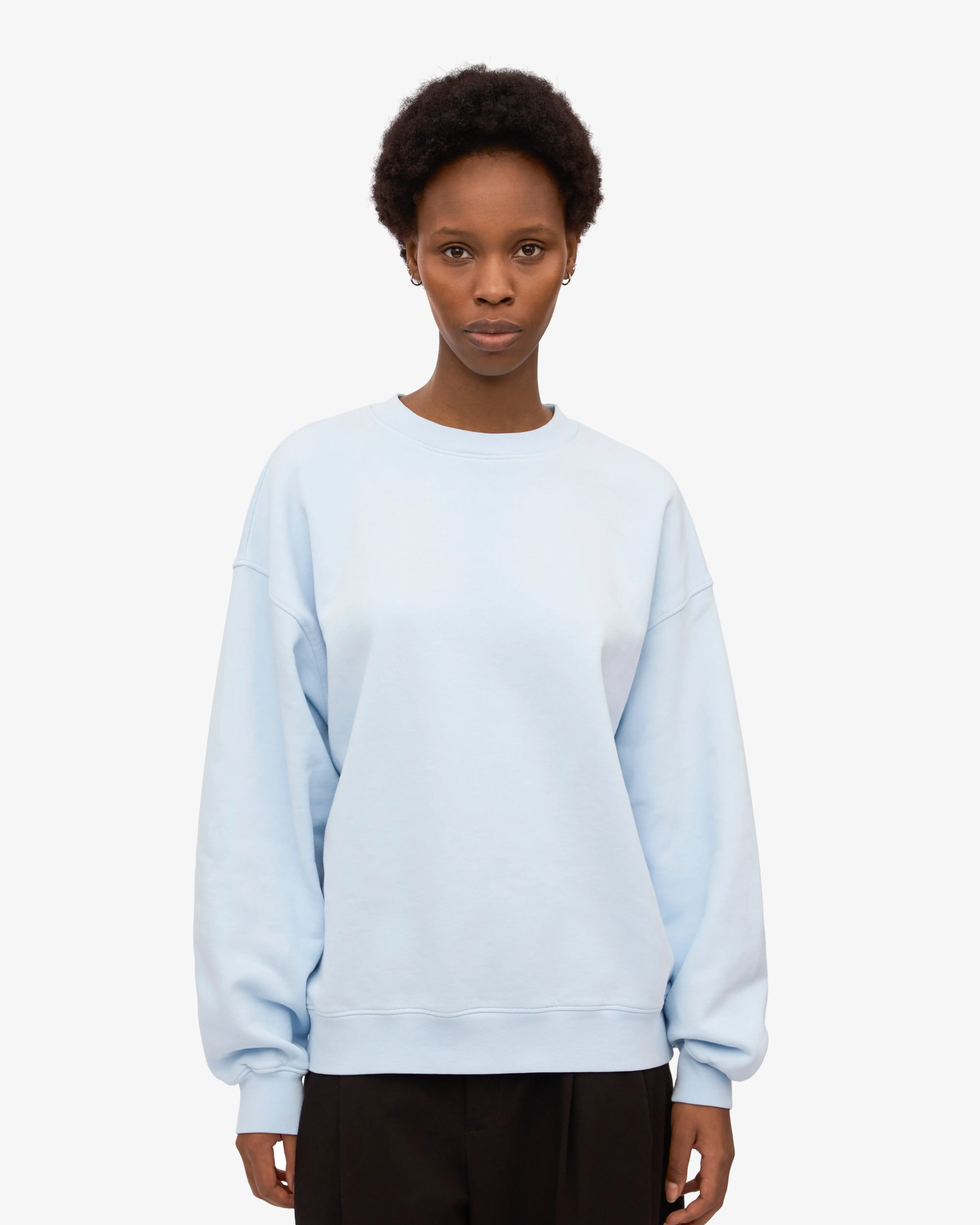 Organic Oversized Crew - Polar Blue sold by Colorful Standard product image thumbnail 2