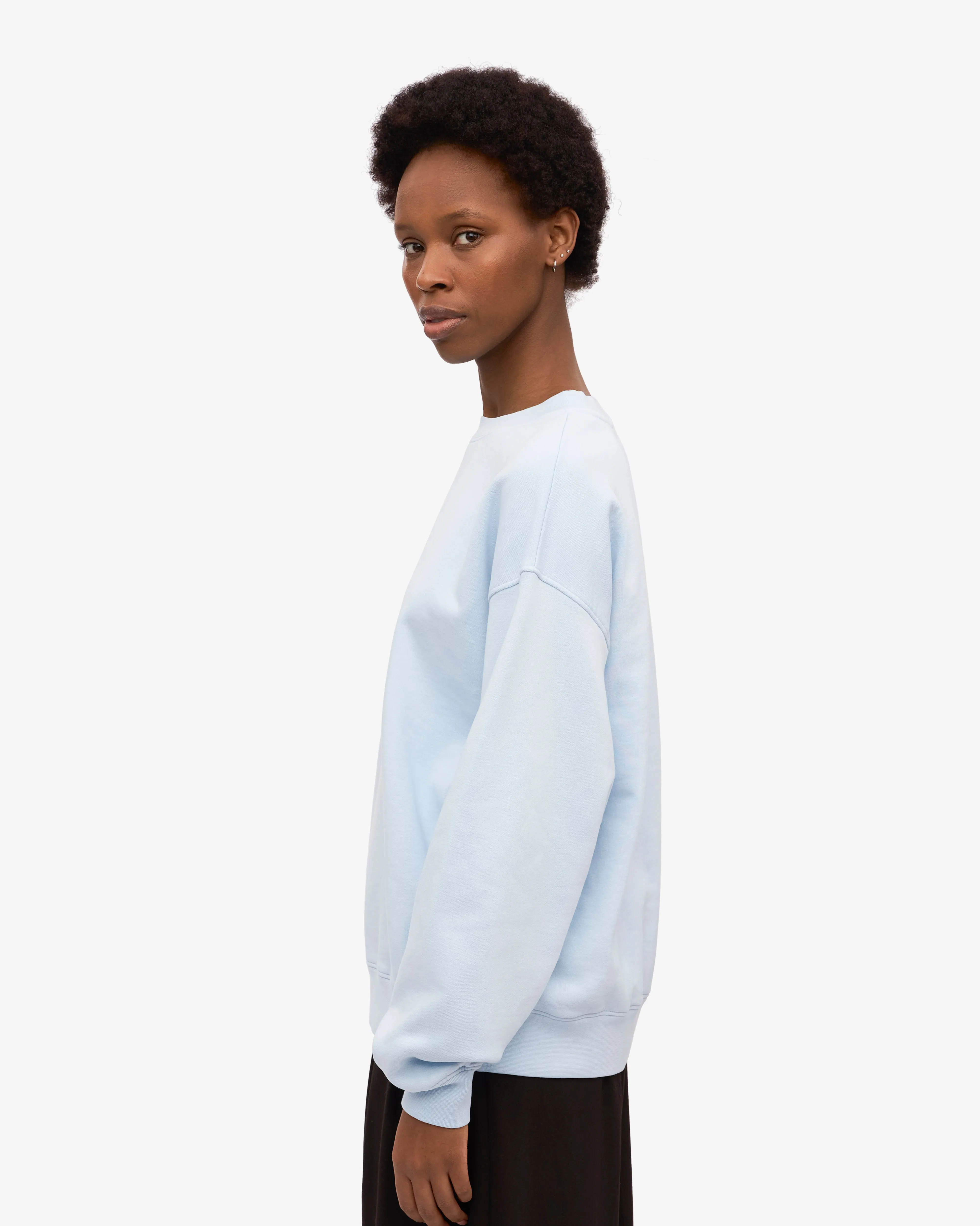 Organic Oversized Crew - Polar Blue sold by Colorful Standard product image thumbnail 3