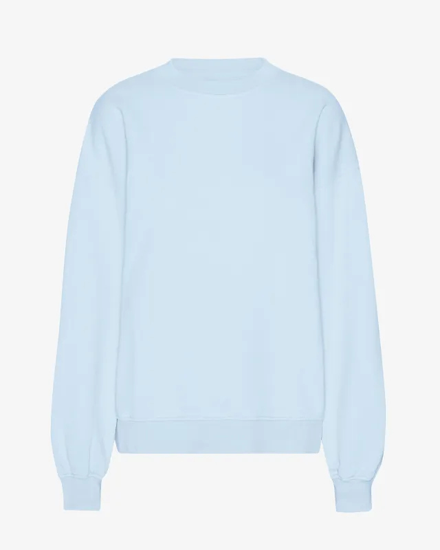 Organic Oversized Crew - Polar Blue sold by Colorful Standard