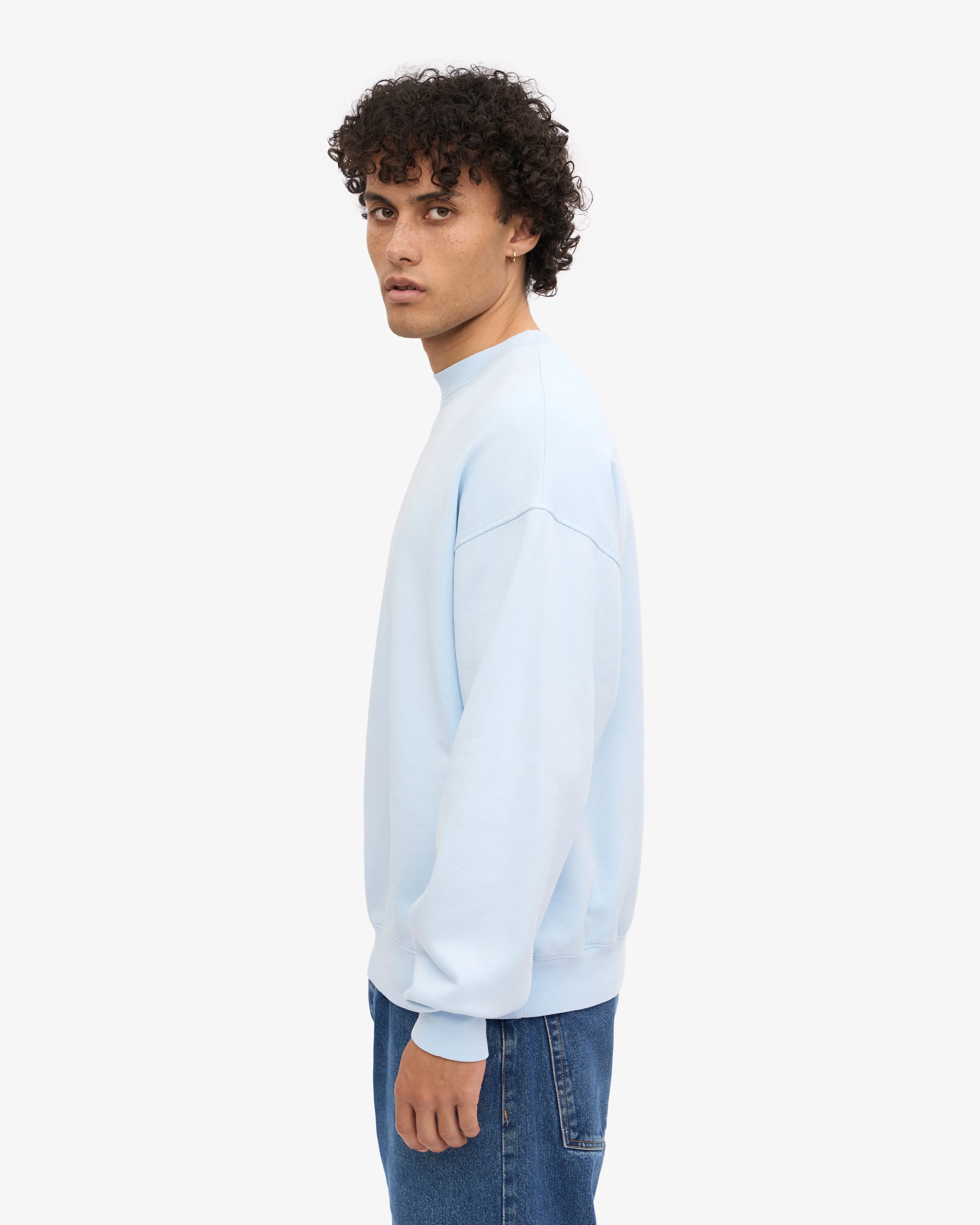 Organic Oversized Crew - Polar Blue sold by Colorful Standard product image thumbnail 3