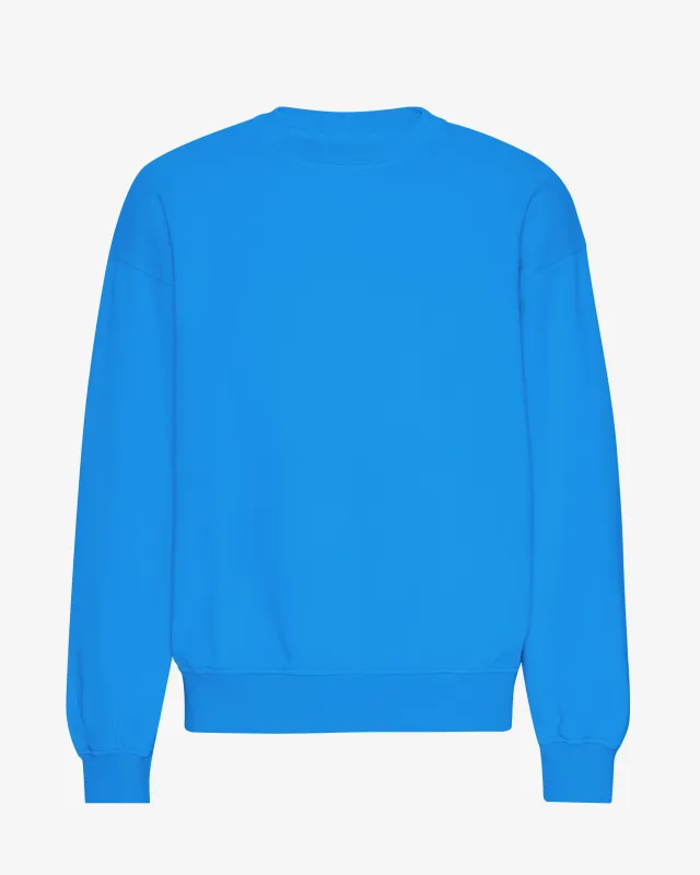 Organic Oversized Crew - Pacific Blue sold by Colorful Standard