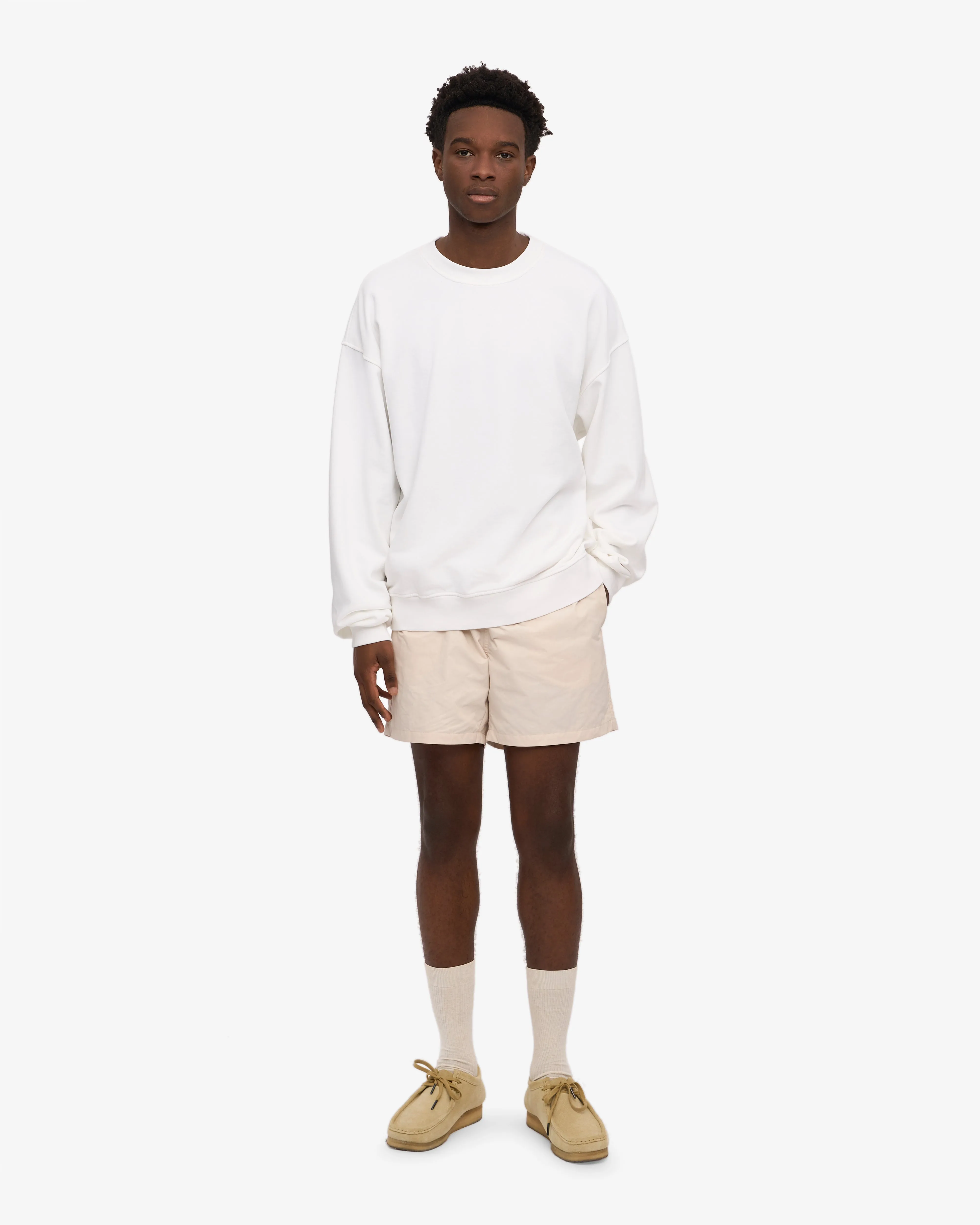 Organic Oversized Crew - Optical White sold by Colorful Standard product image thumbnail 5