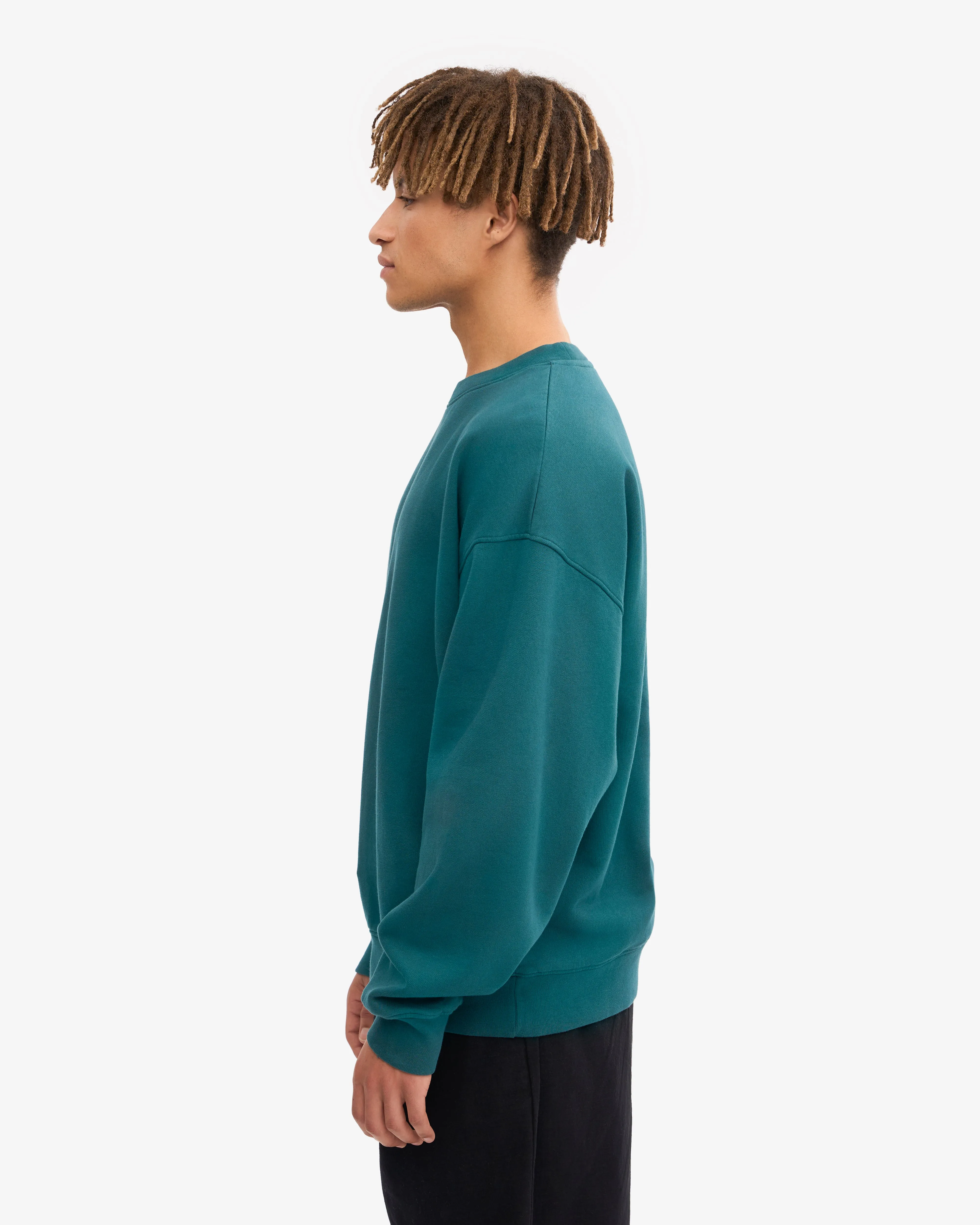 Organic Oversized Crew - Ocean Green sold by Colorful Standard product image thumbnail 3