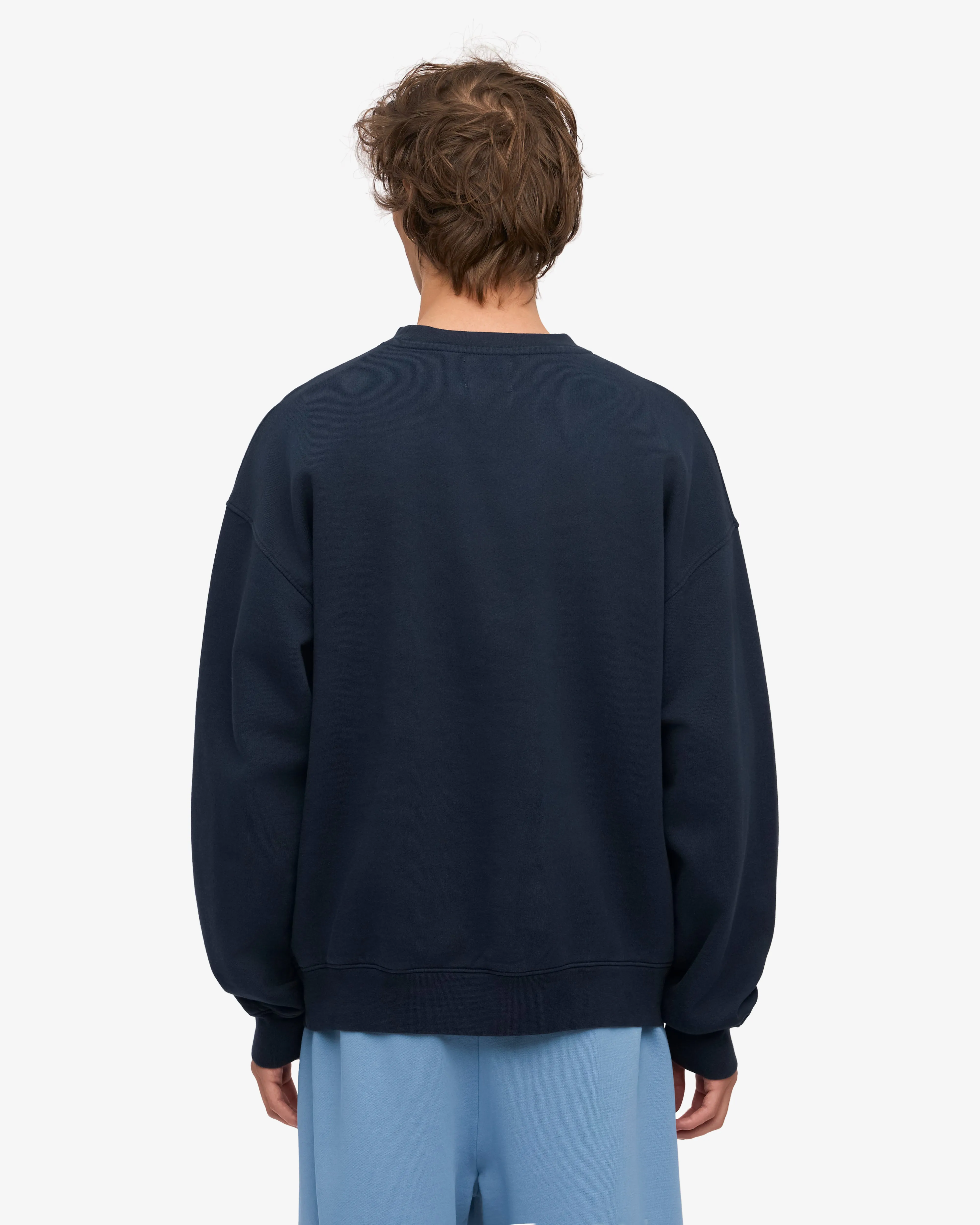 Organic Oversized Crew - Navy Blue sold by Colorful Standard product image thumbnail 4
