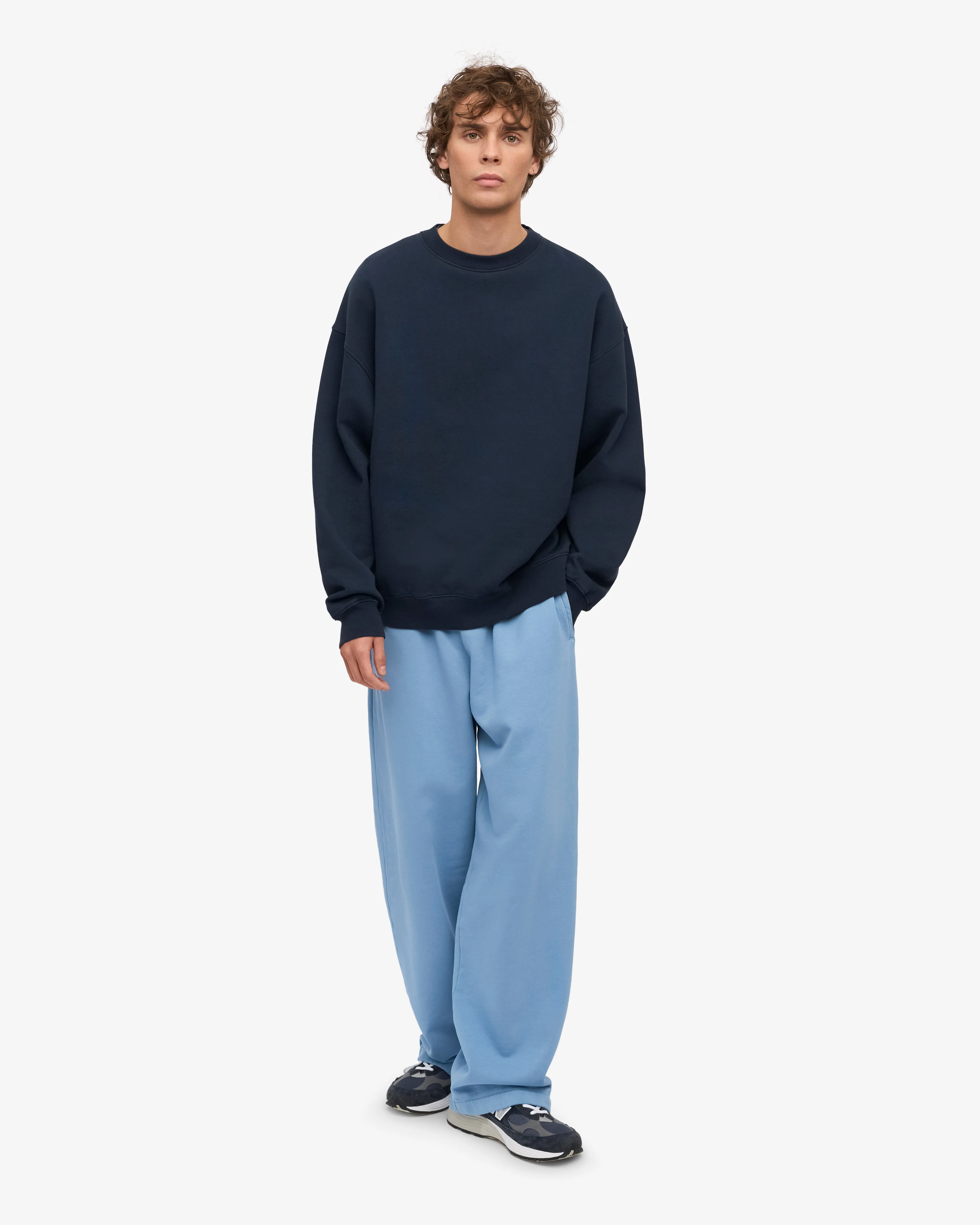 Organic Oversized Crew - Navy Blue sold by Colorful Standard product image thumbnail 5