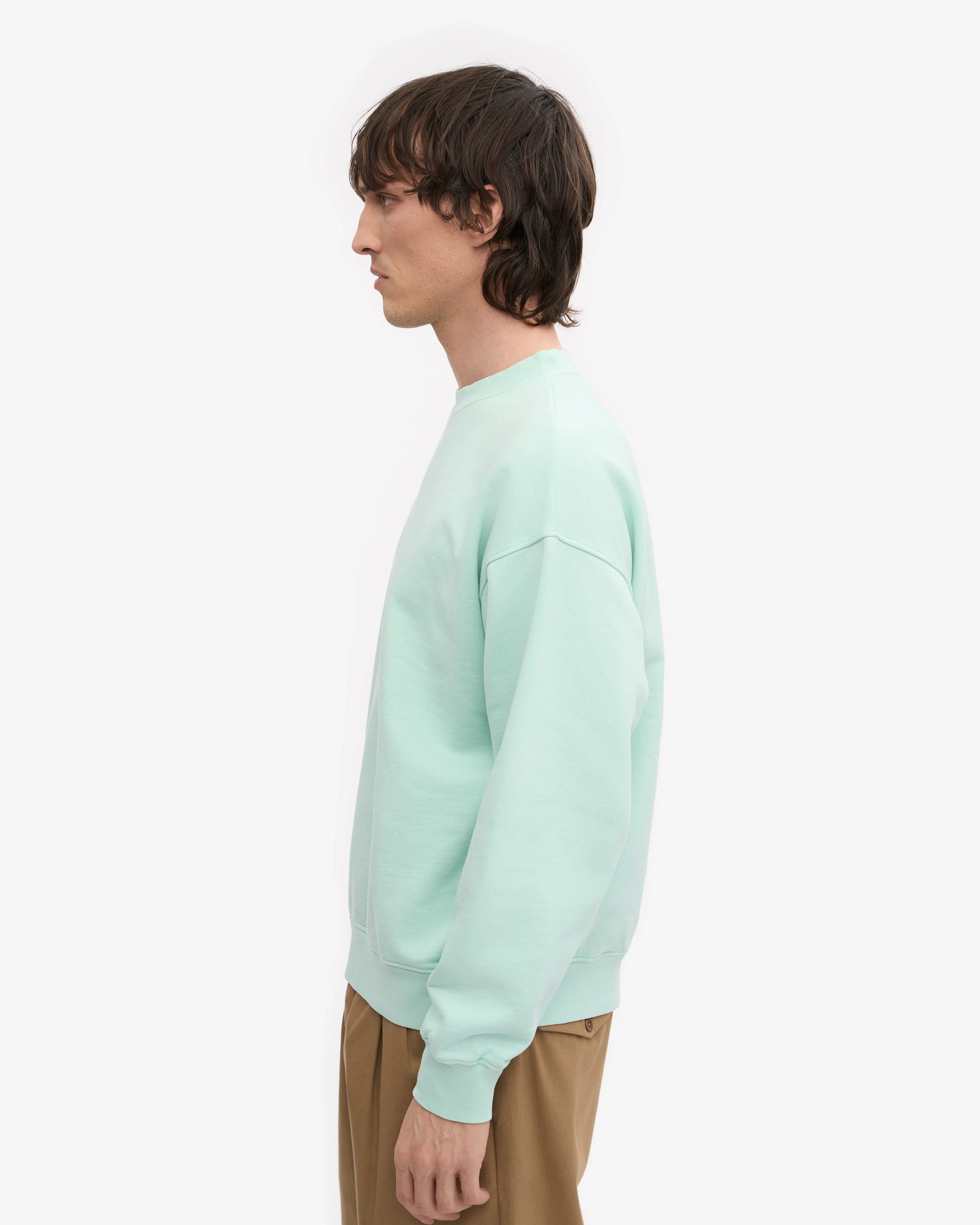 Organic Oversized Crew - Light Aqua sold by Colorful Standard product image thumbnail 3