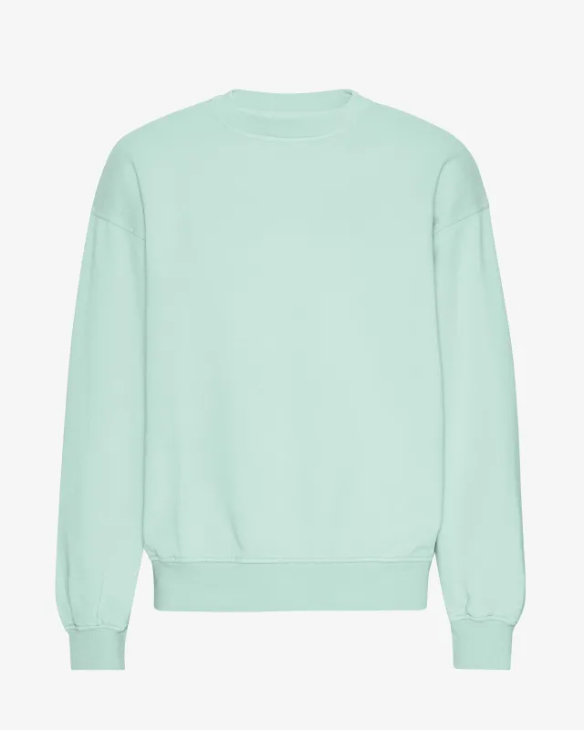 Organic Oversized Crew - Light Aqua sold by Colorful Standard