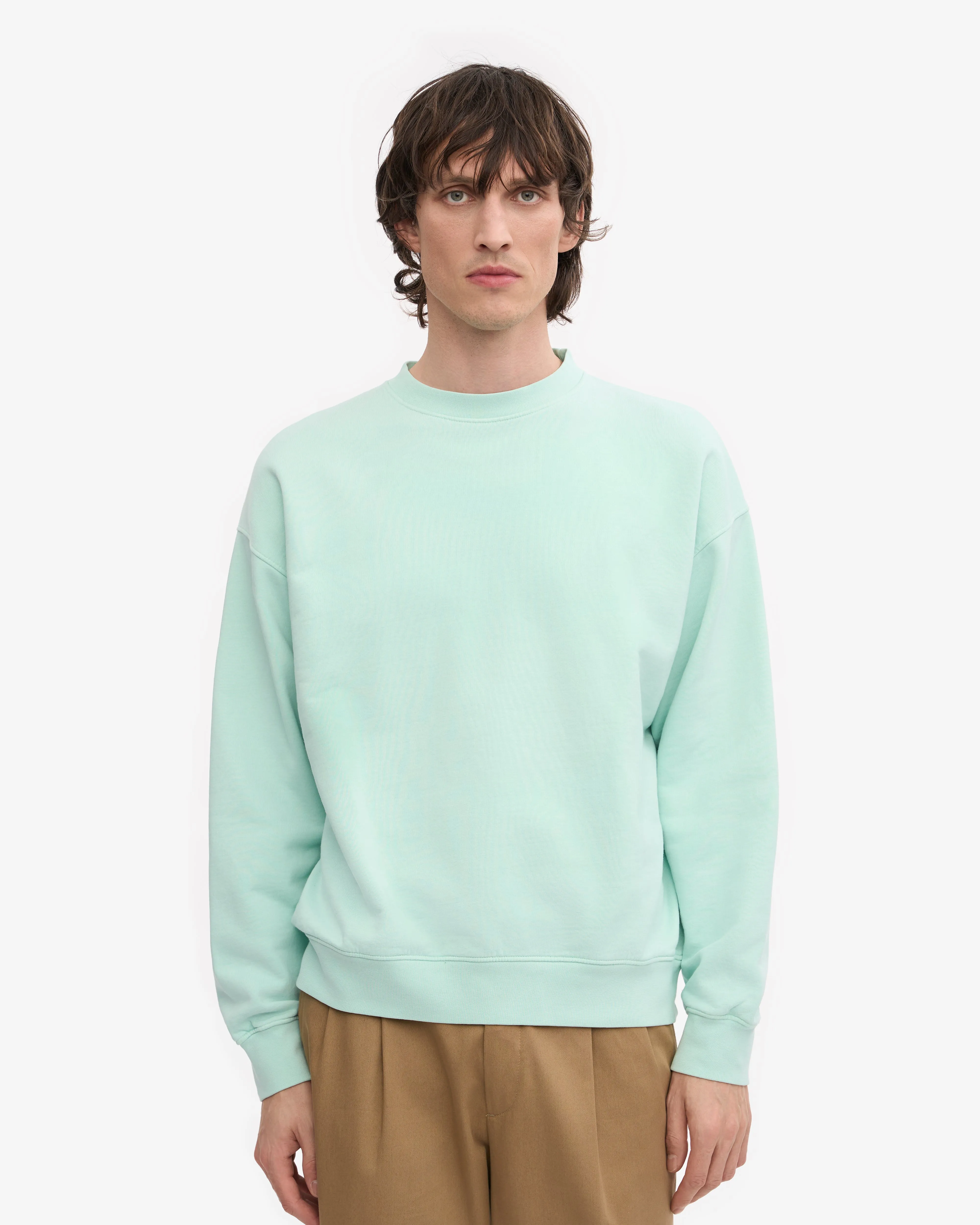 Organic Oversized Crew - Light Aqua sold by Colorful Standard product image thumbnail 2