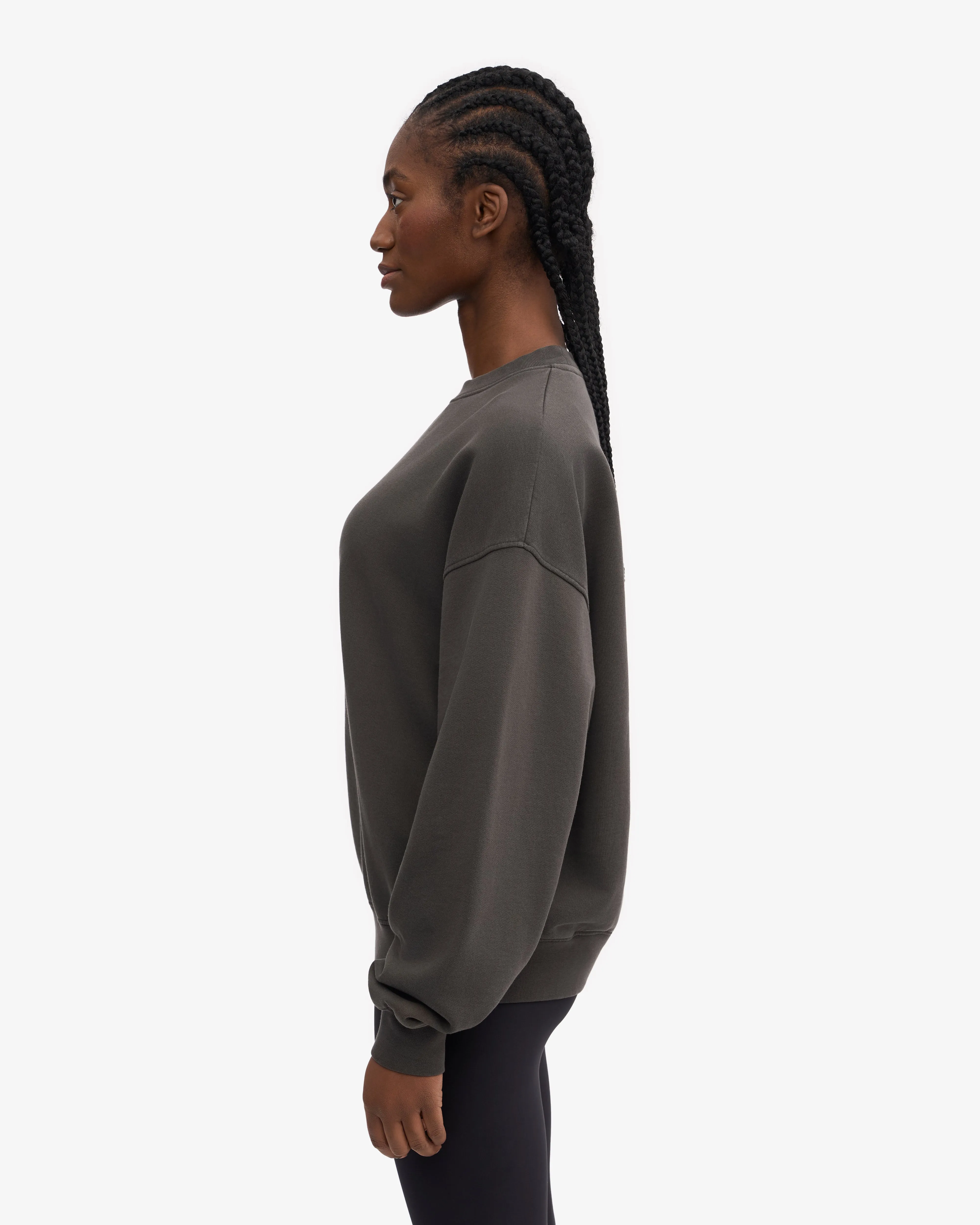 Organic Oversized Crew - Lava Grey sold by Colorful Standard product image thumbnail 3