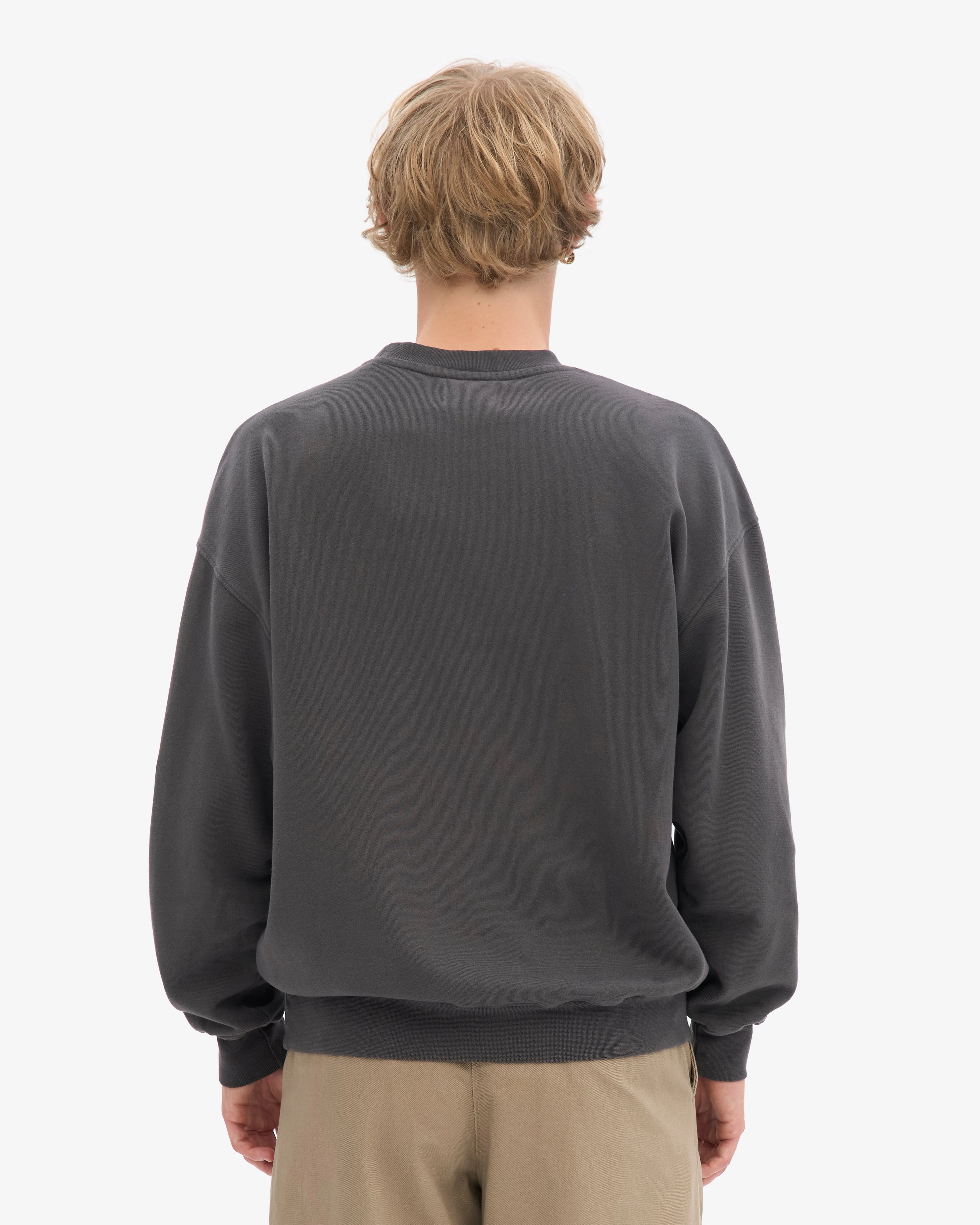 Organic Oversized Crew - Lava Grey sold by Colorful Standard product image thumbnail 4