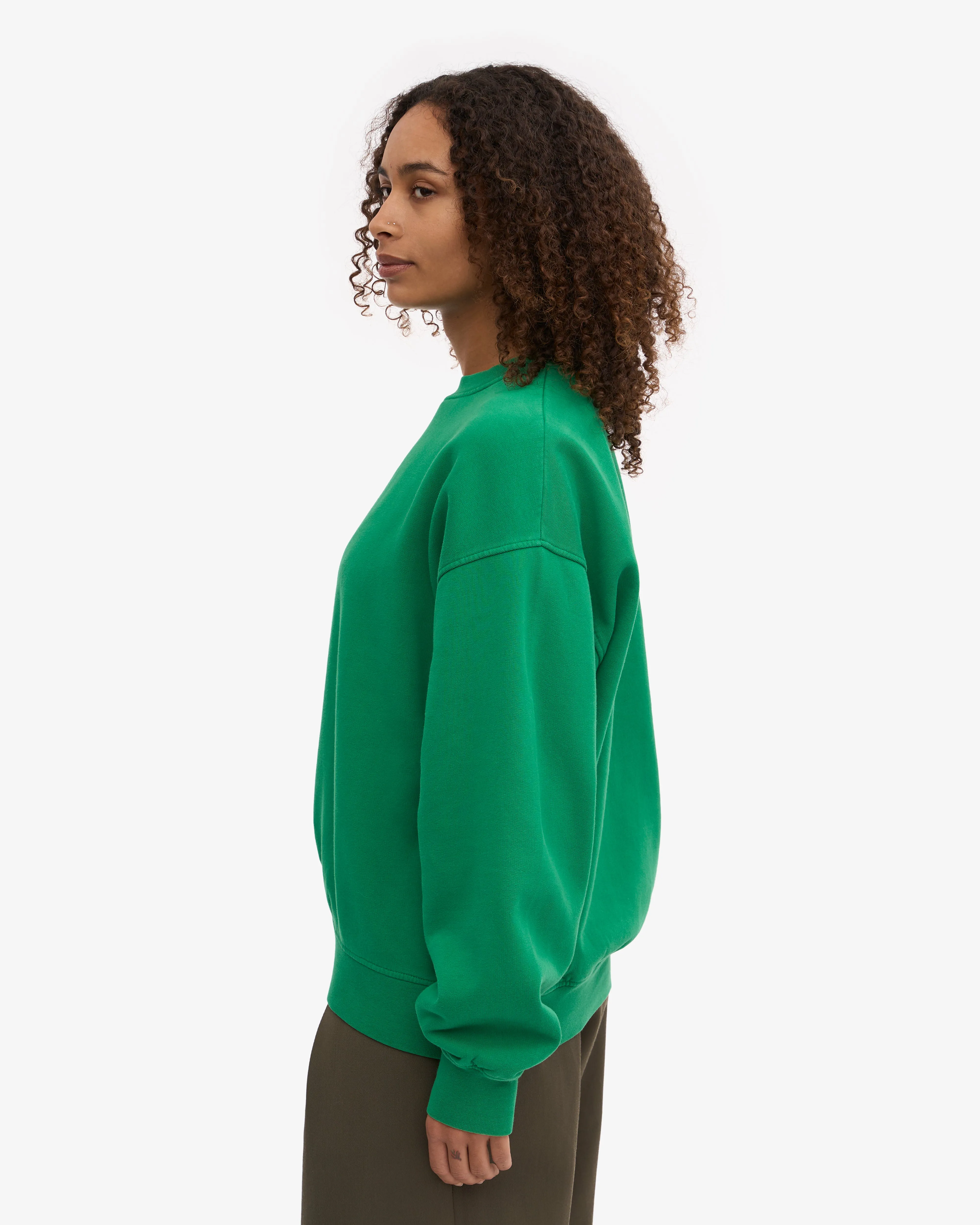 Organic Oversized Crew - Kelly Green sold by Colorful Standard product image thumbnail 3