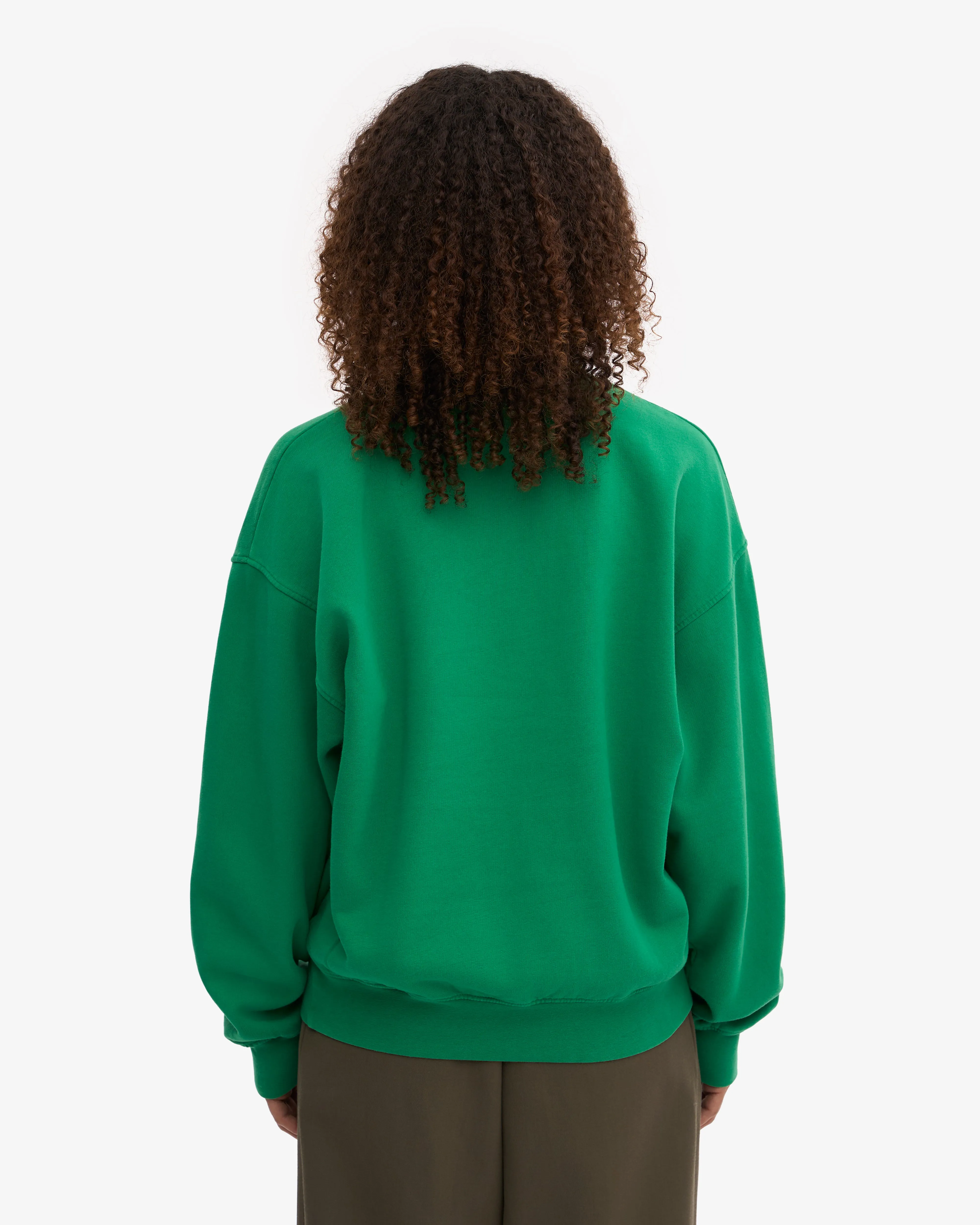 Organic Oversized Crew - Kelly Green sold by Colorful Standard product image thumbnail 4
