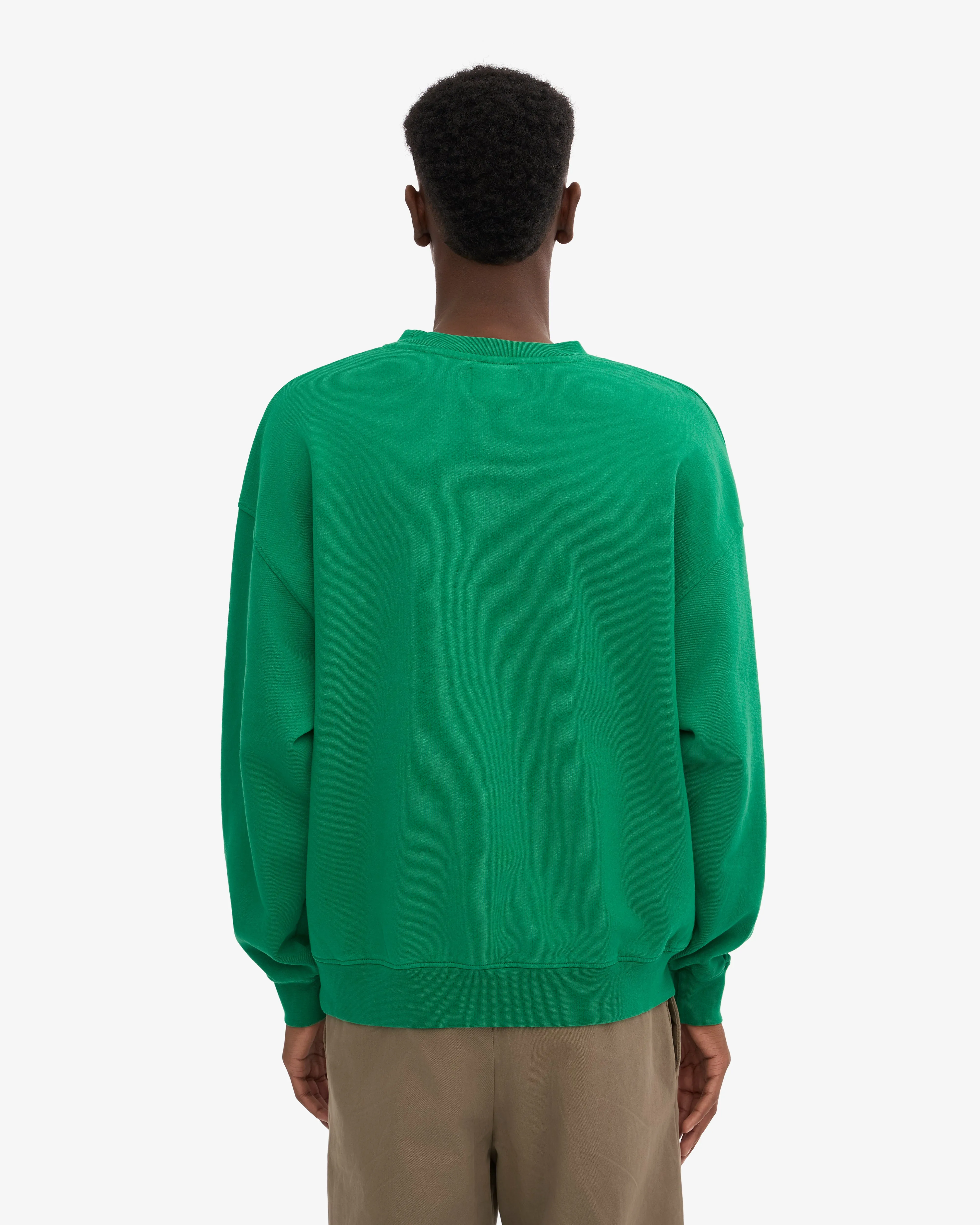 Organic Oversized Crew - Kelly Green sold by Colorful Standard product image thumbnail 4