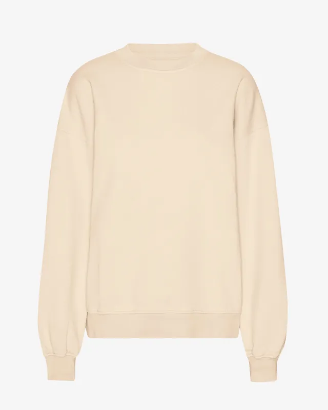 Organic Oversized Crew - Ivory White sold by Colorful Standard