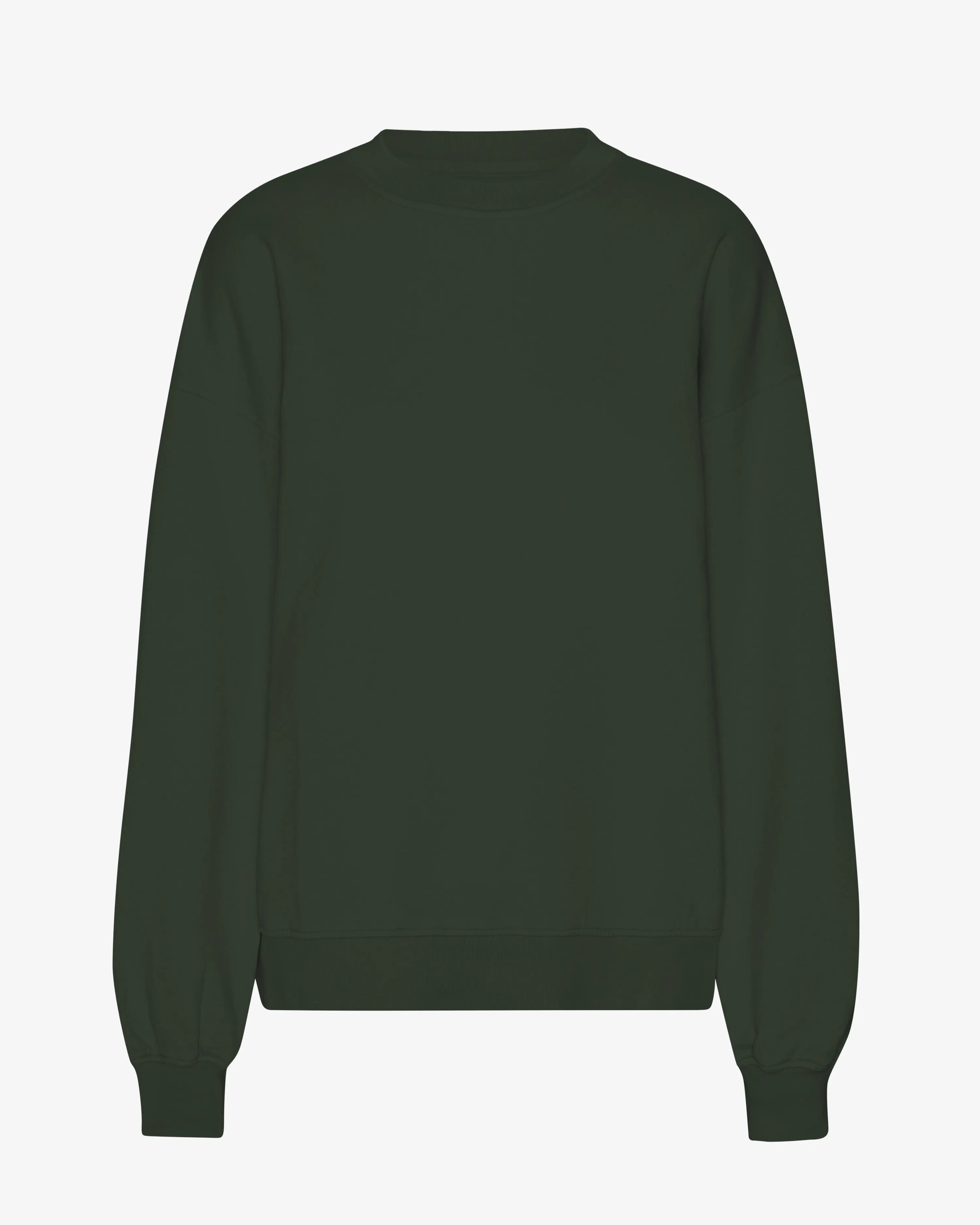 Organic Oversized Crew - Hunter Green sold by Colorful Standard