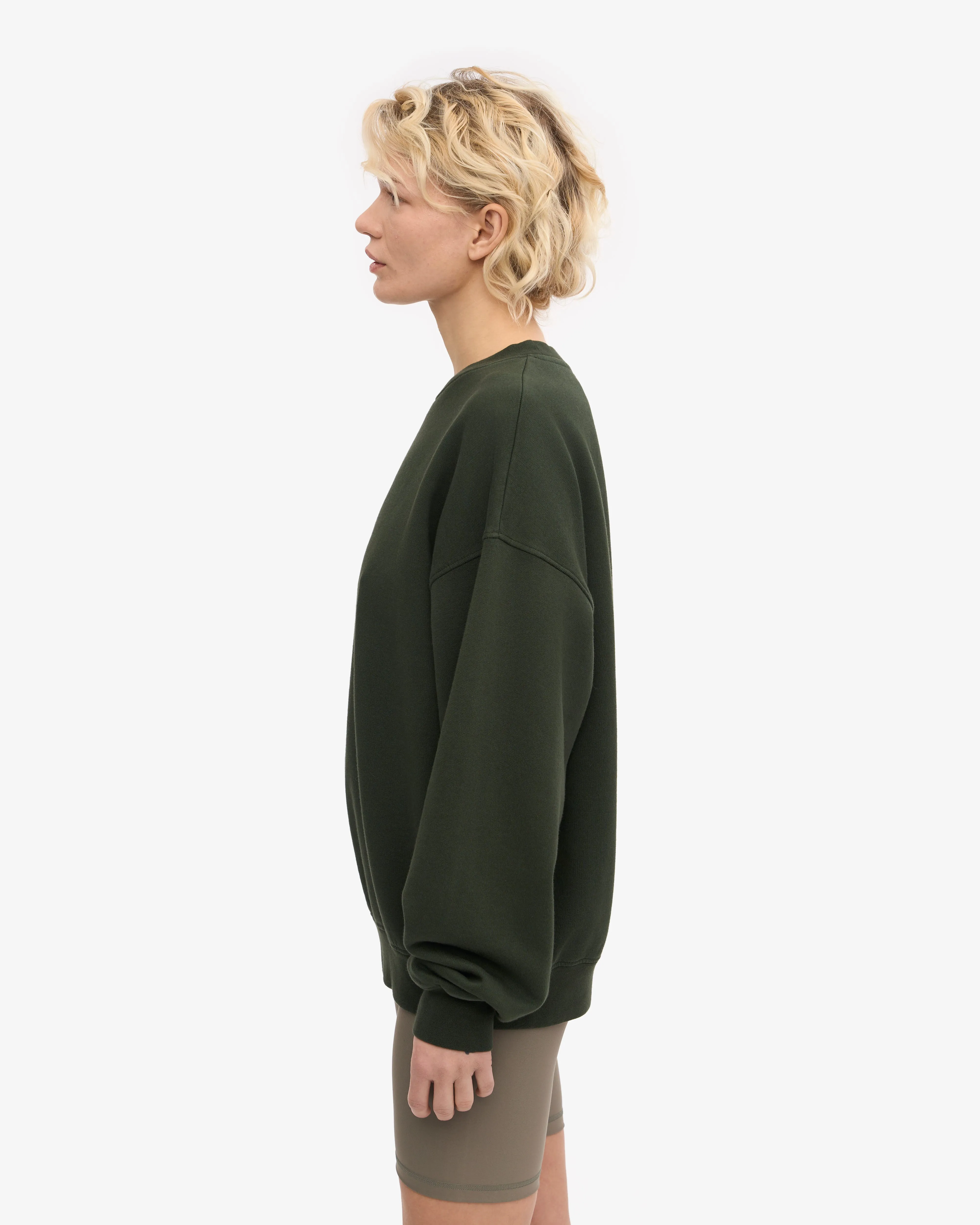 Organic Oversized Crew - Hunter Green sold by Colorful Standard product image thumbnail 3