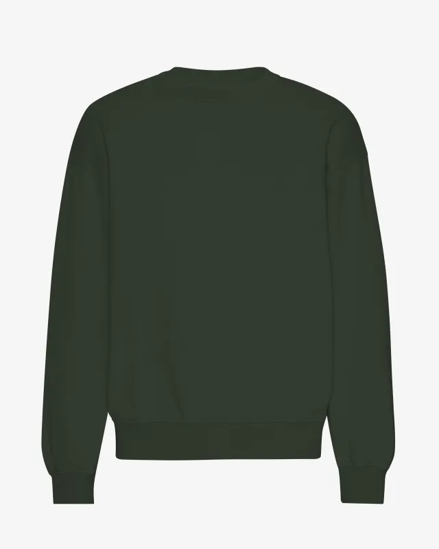 Organic Oversized Crew - Hunter Green sold by Colorful Standard