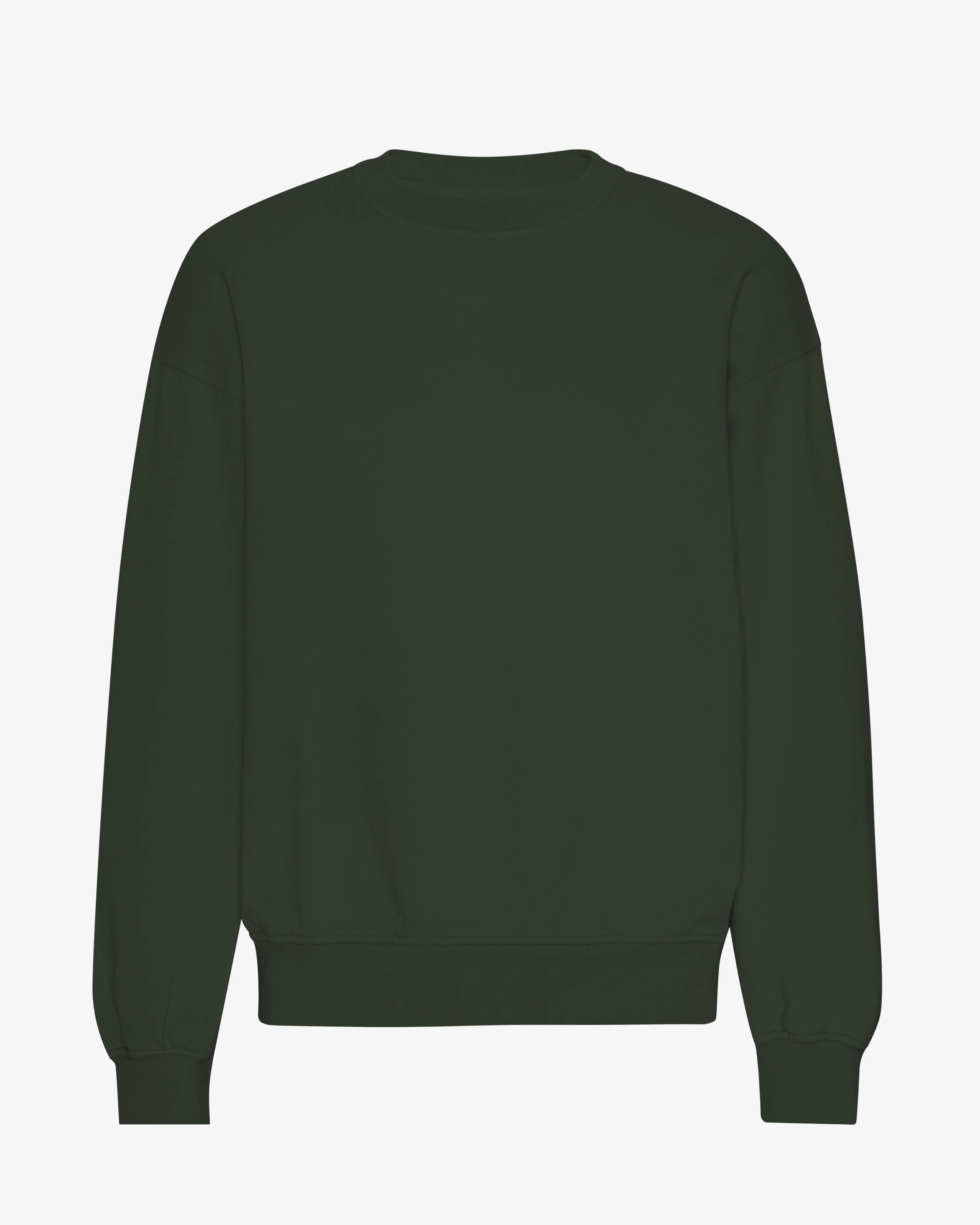 Organic Oversized Crew - Hunter Green sold by Colorful Standard