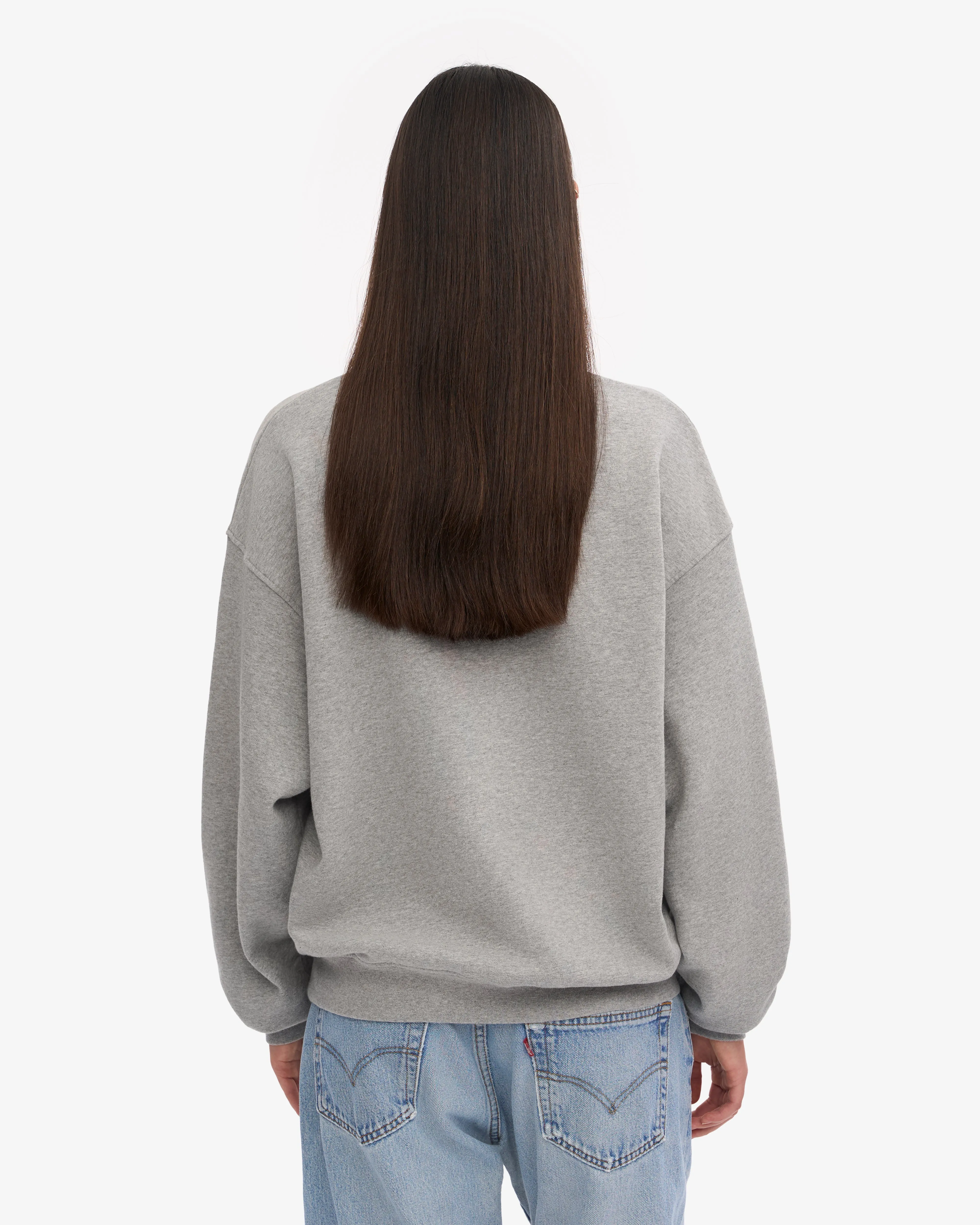 Organic Oversized Crew - Heather Grey sold by Colorful Standard product image thumbnail 4