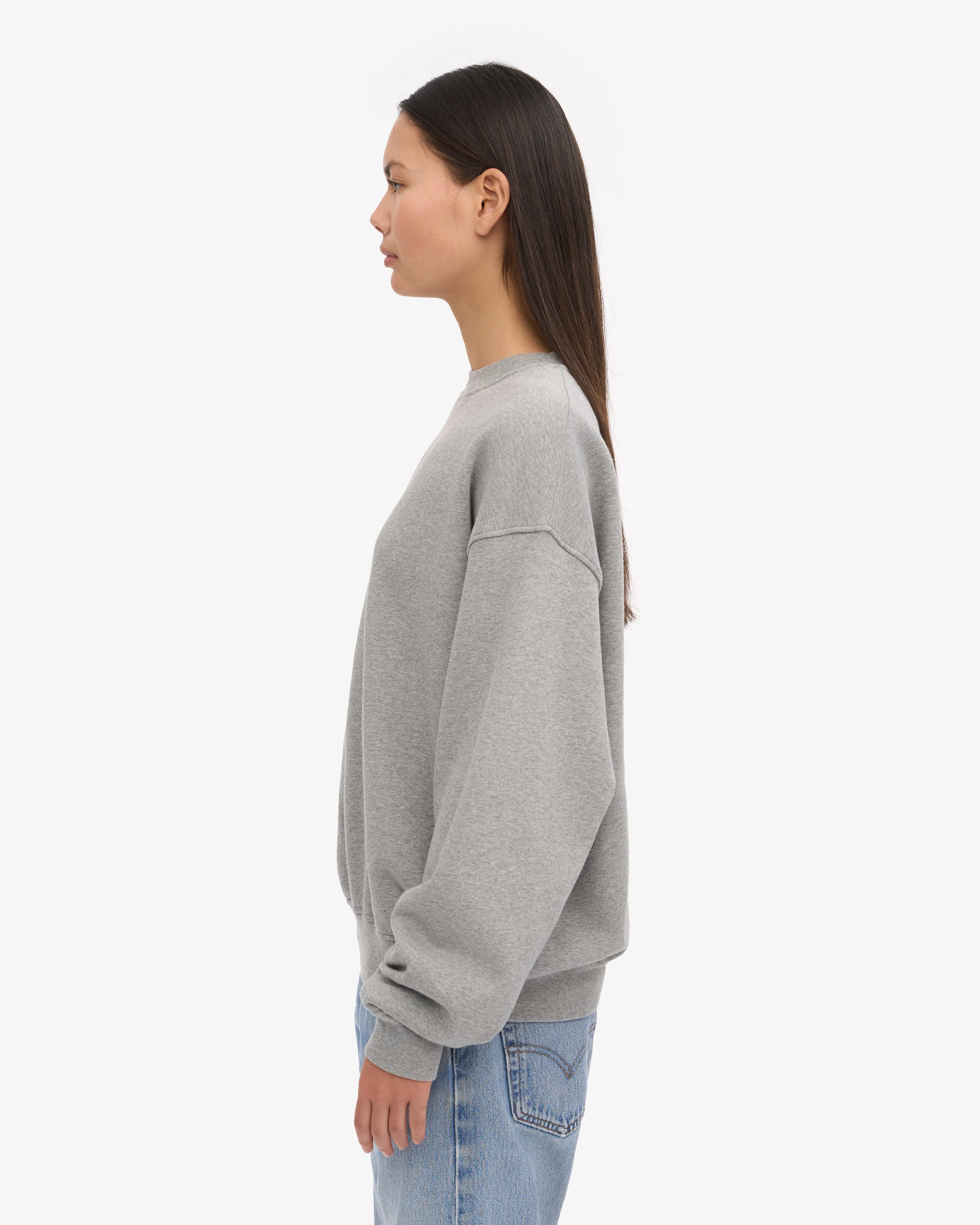 Organic Oversized Crew - Heather Grey sold by Colorful Standard product image thumbnail 3